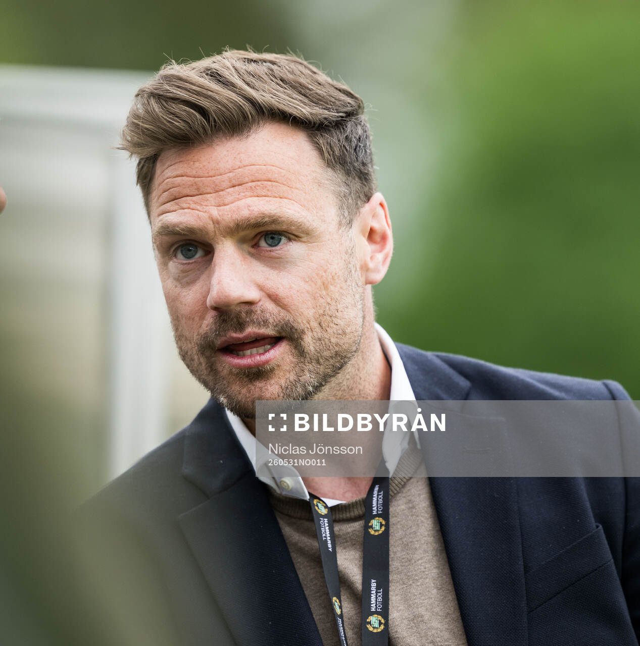 Hammarbys sportchef Arnor Smarason