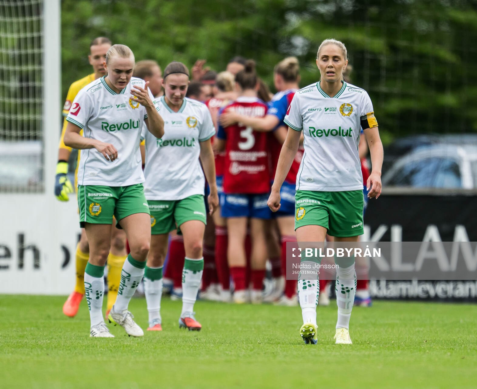 Hammarbys Alice Carlsson deppar