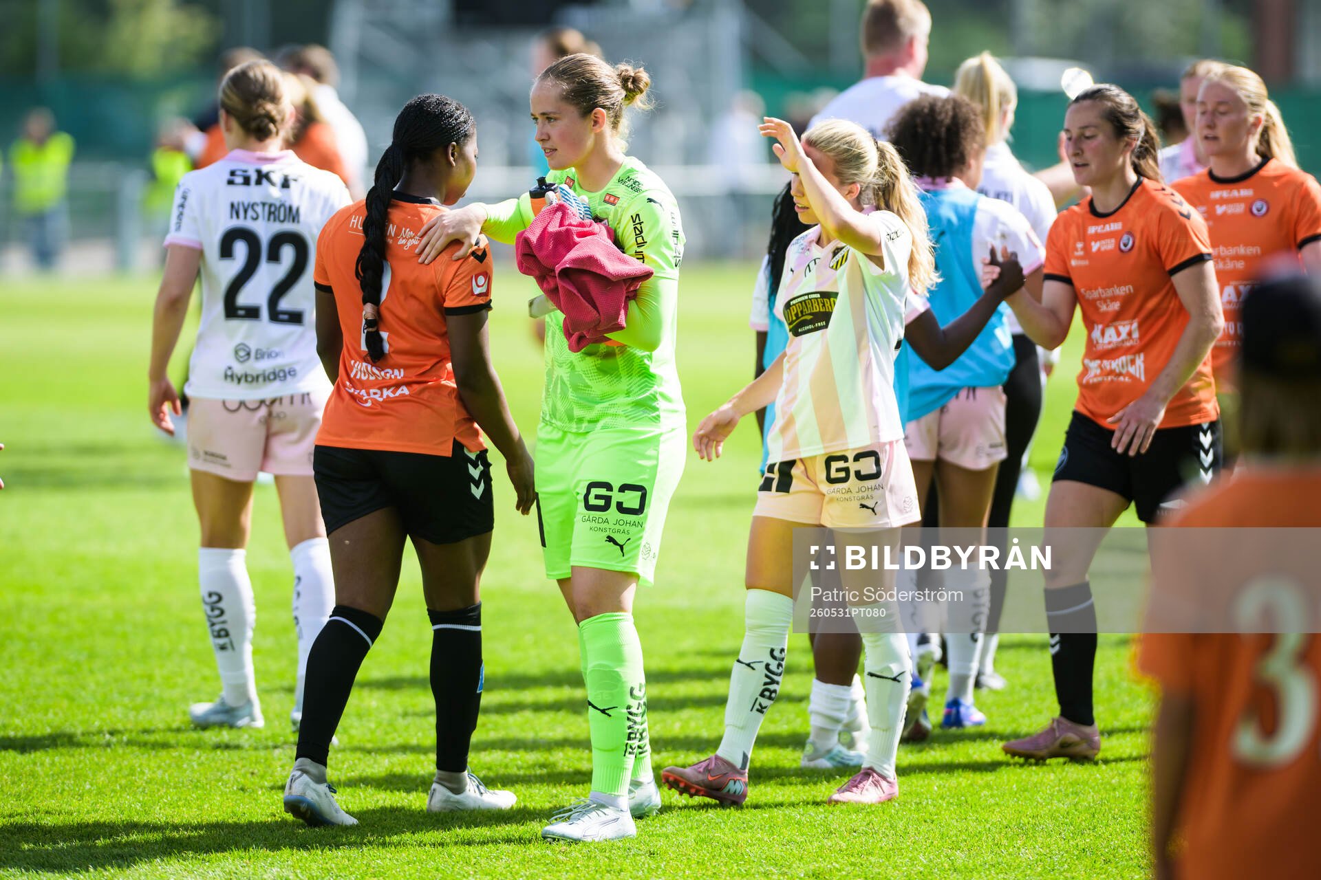 Häckens målvakt Fanney Inga Birkisdottir