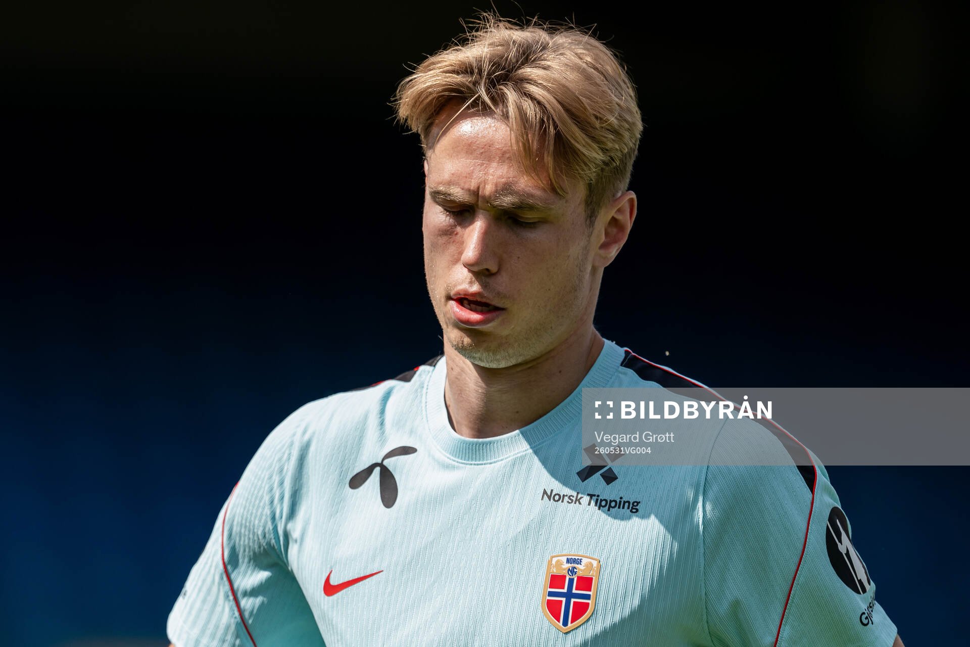 Torbjørn Lysaker Heggem of the Norwegian national football