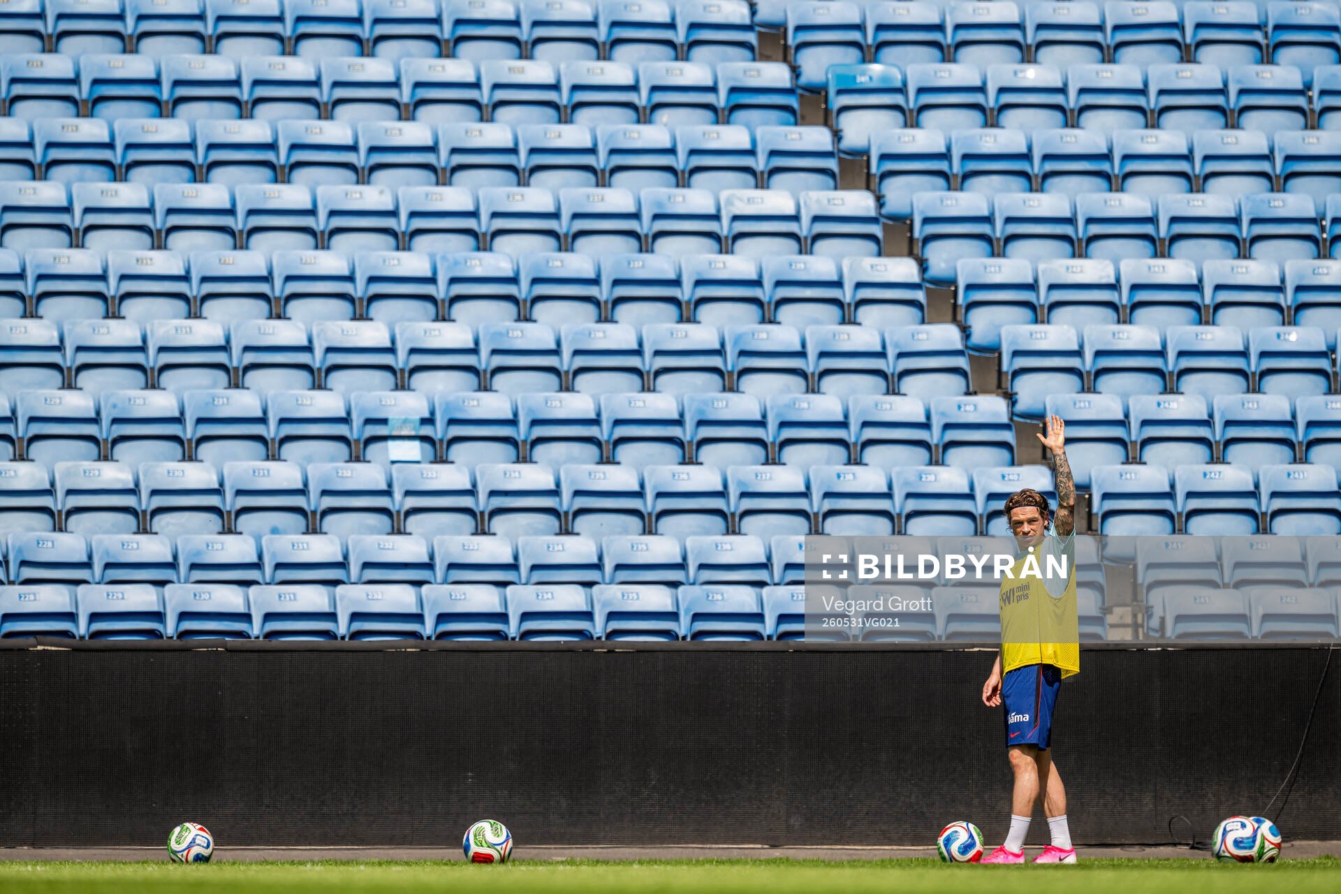Patrick Berg of the Norwegian national football team