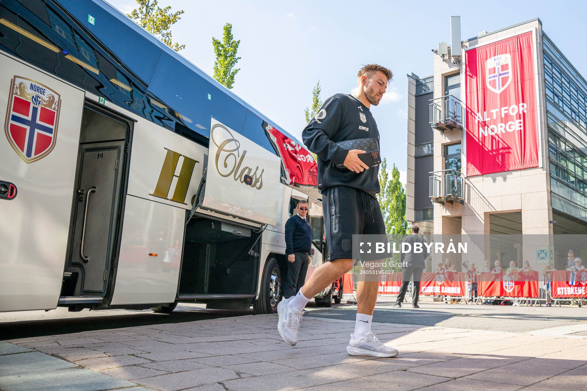 Fredrik André Bjørkan of the Norwegian national football