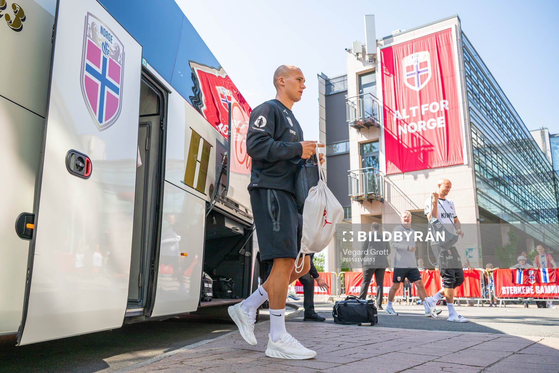 Leo Østigård of the Norwegian national football team