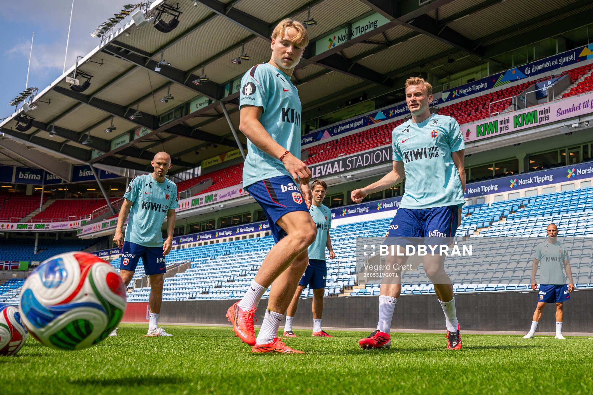 Sondre Langås of the Norwegian national football team