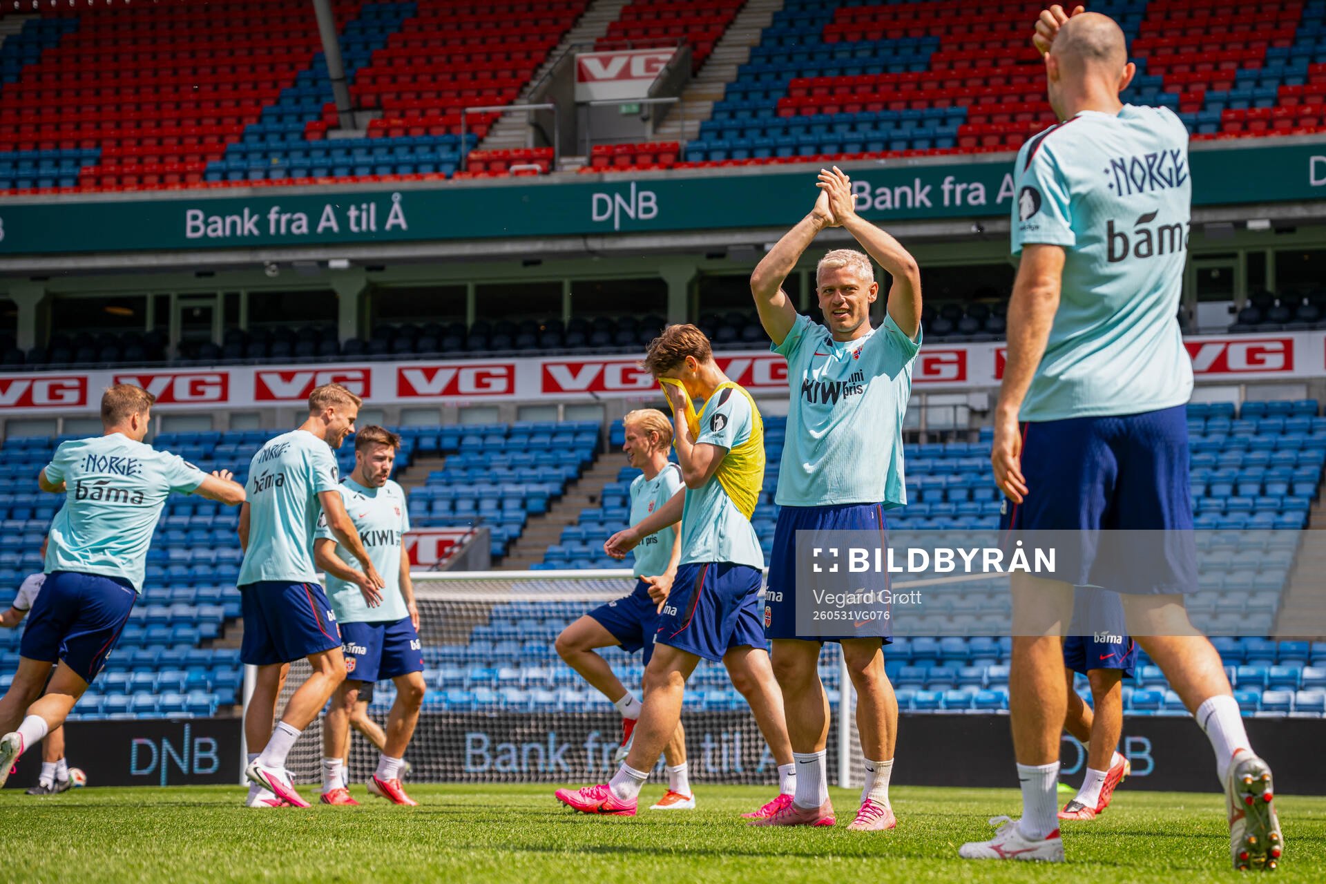 Julian Ryerson of the Norwegian national football team