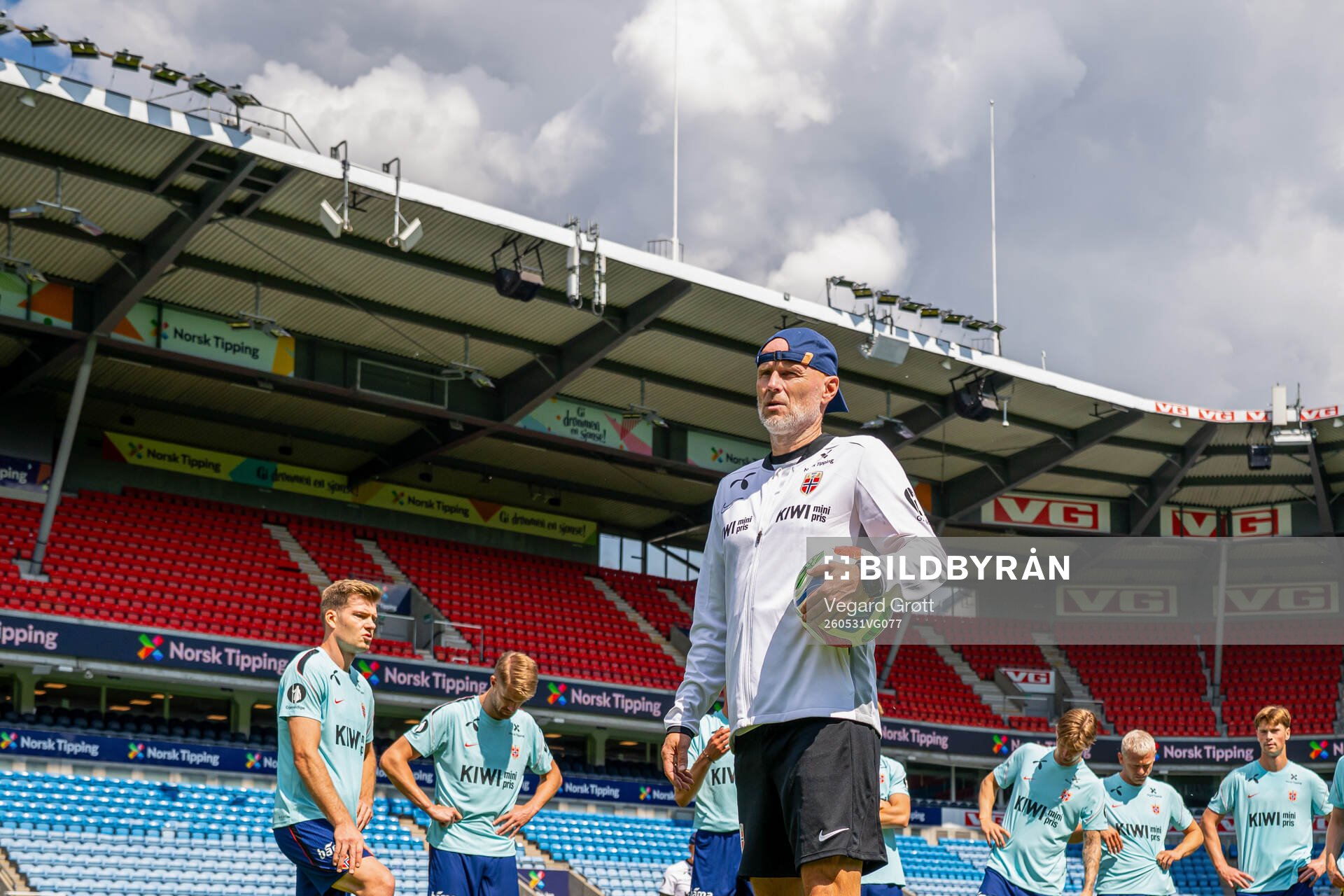 Ståle Solbakken, head coach of the Norwegian national