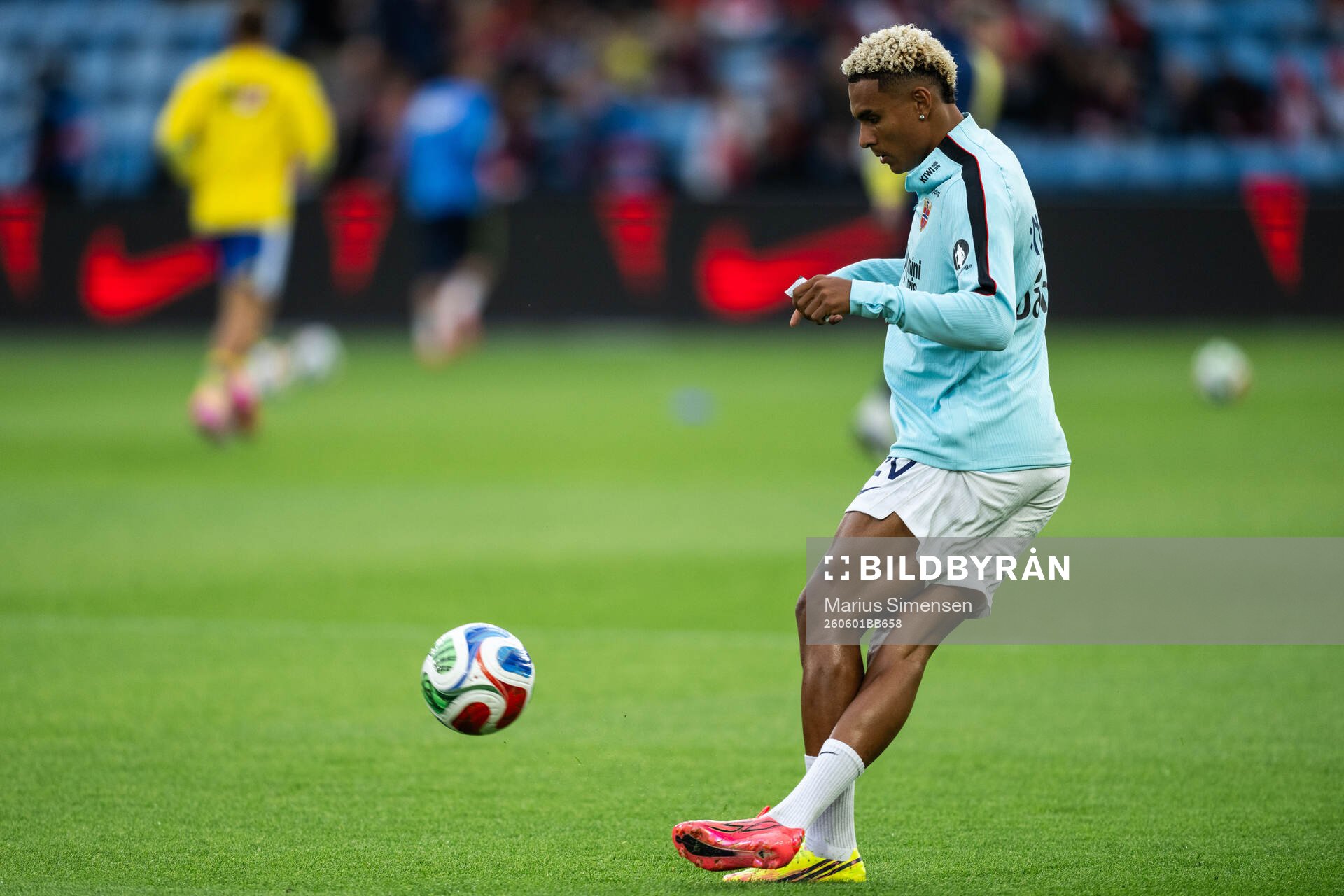 Antonio Nusa of Norway