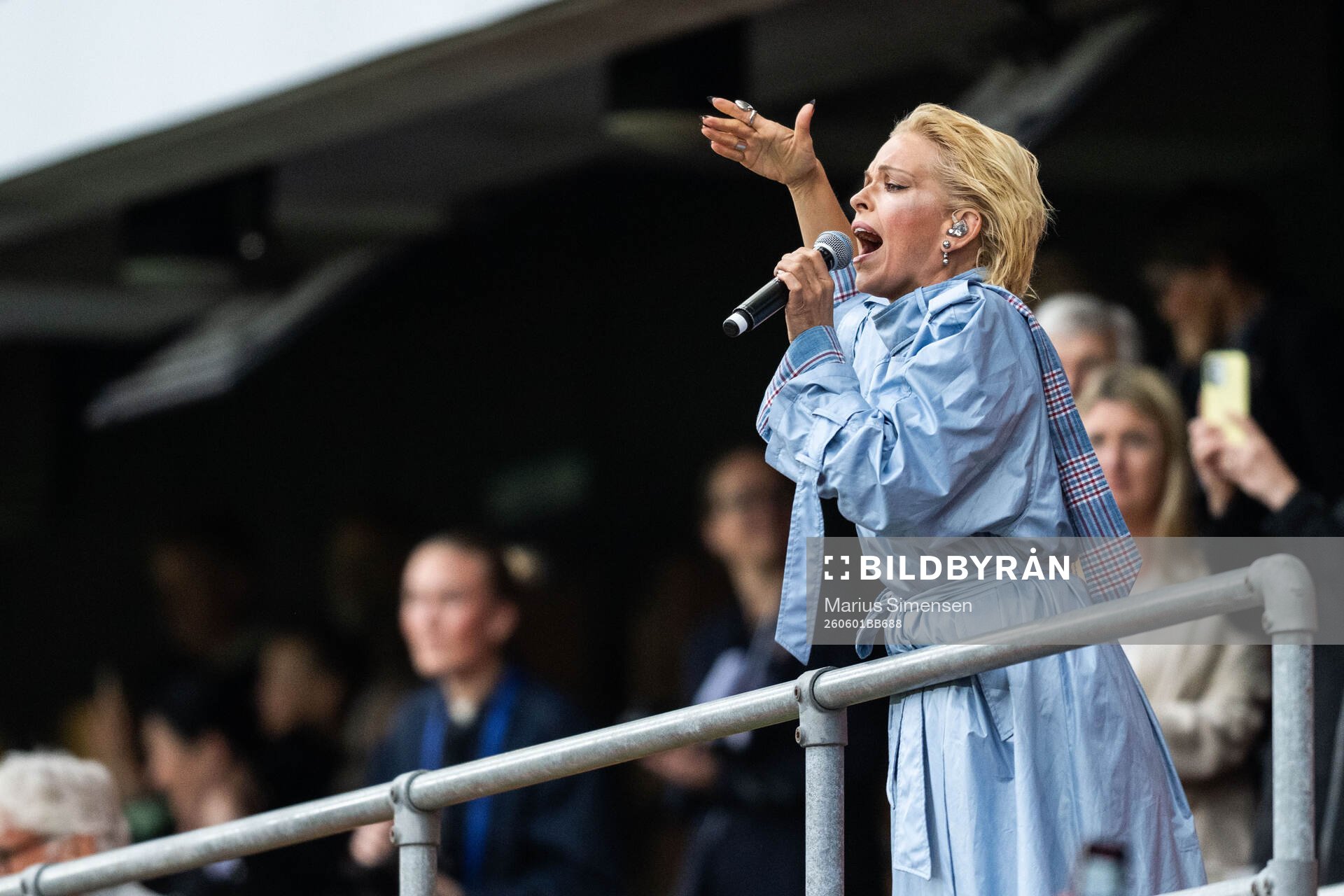 Petra Marklund performs