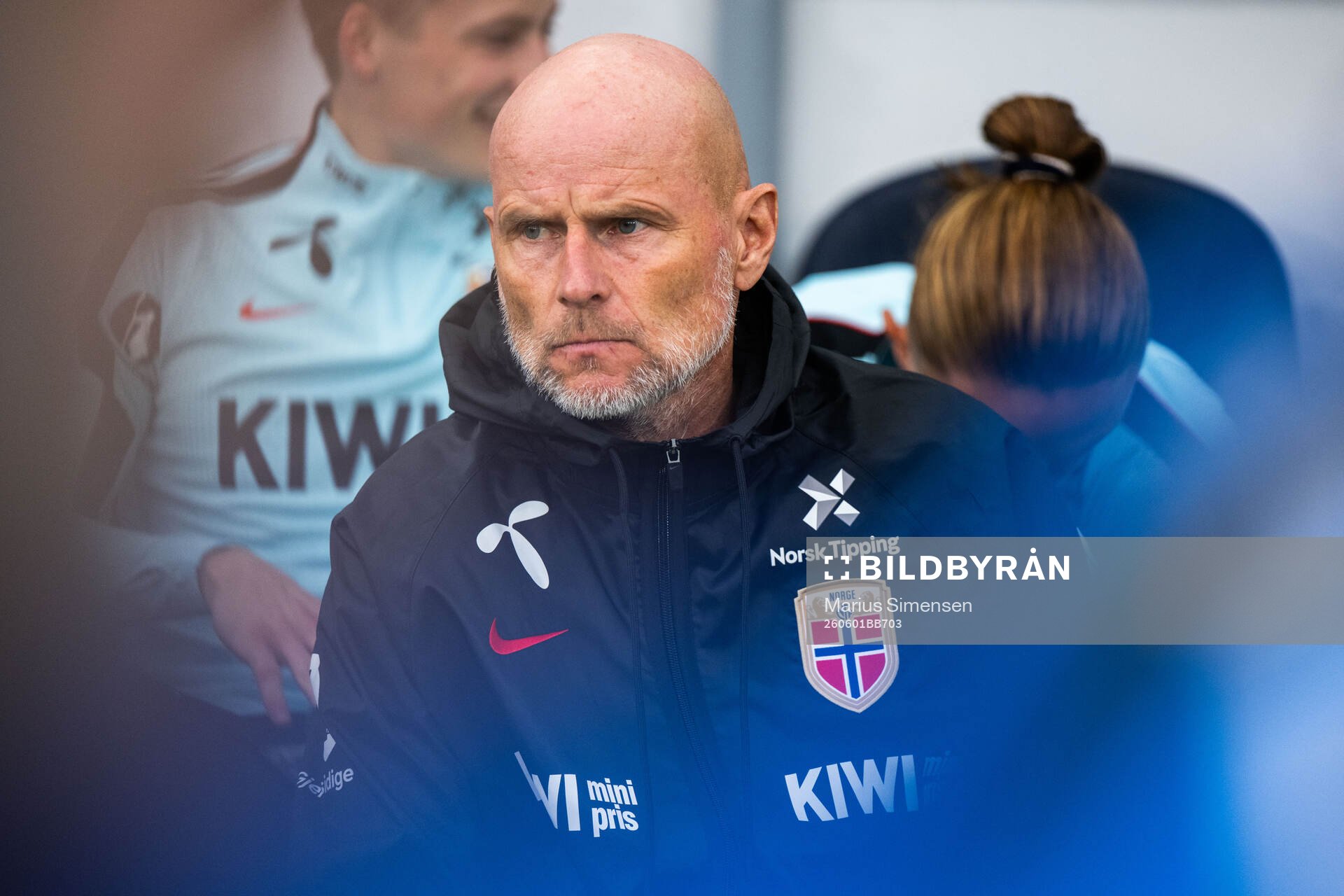 Head coach Ståle Solbakken of Norway