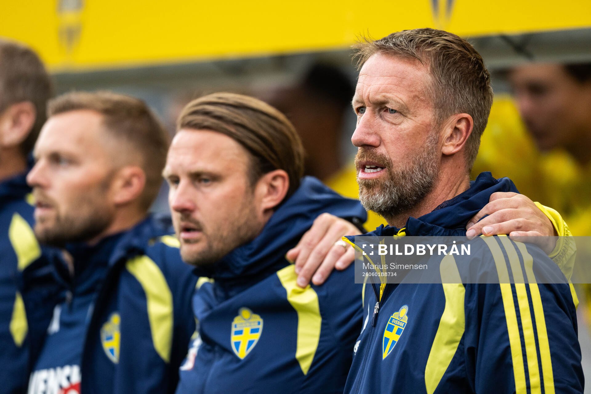 Head coach Graham Potter of Sweden