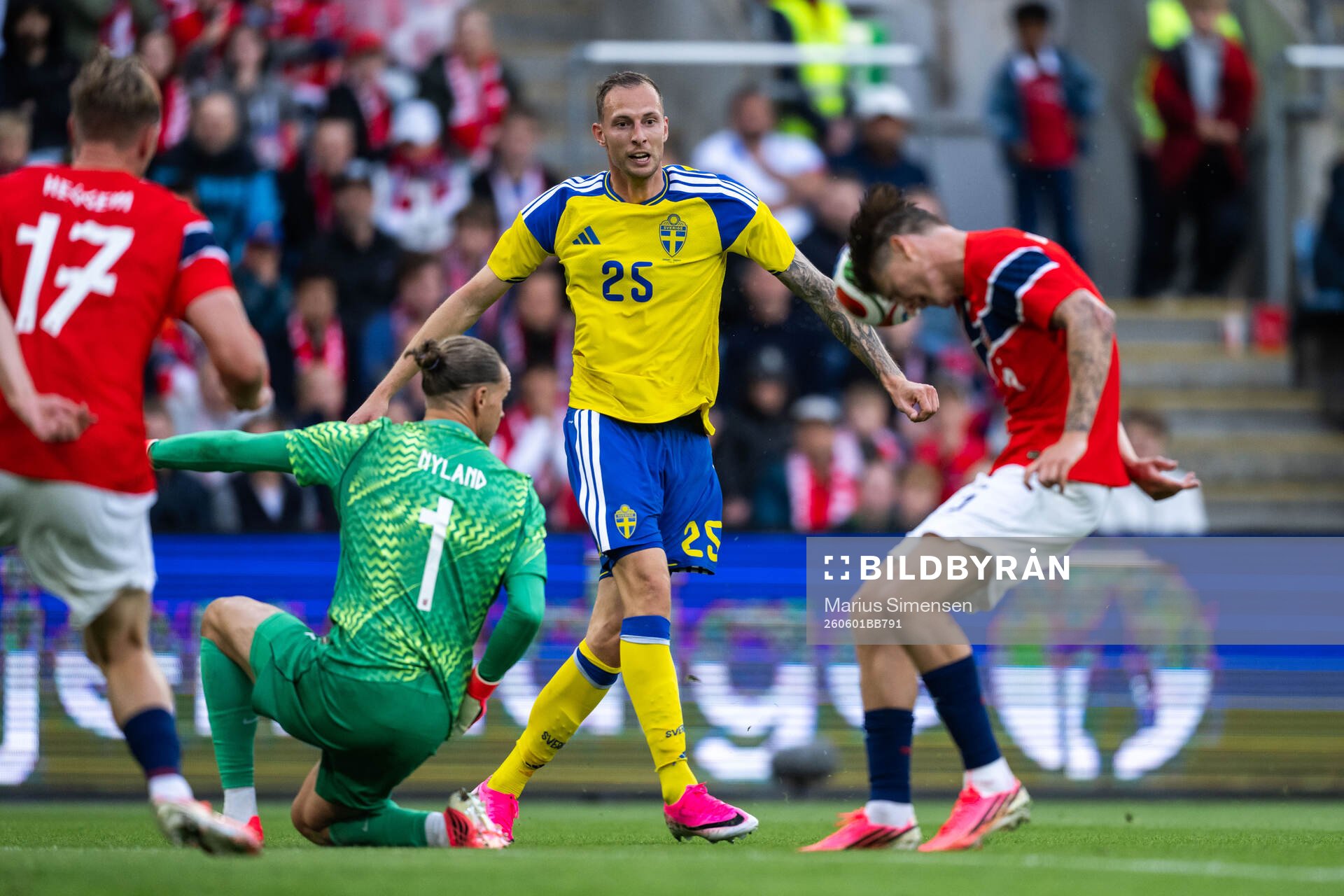 Gustaf Nilsson of Sweden