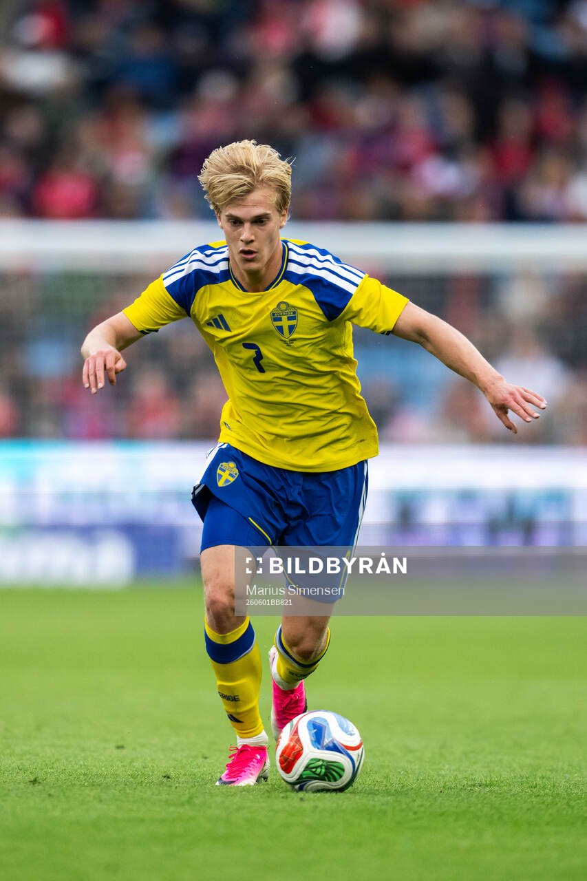 Lucas Bergvall of Sweden