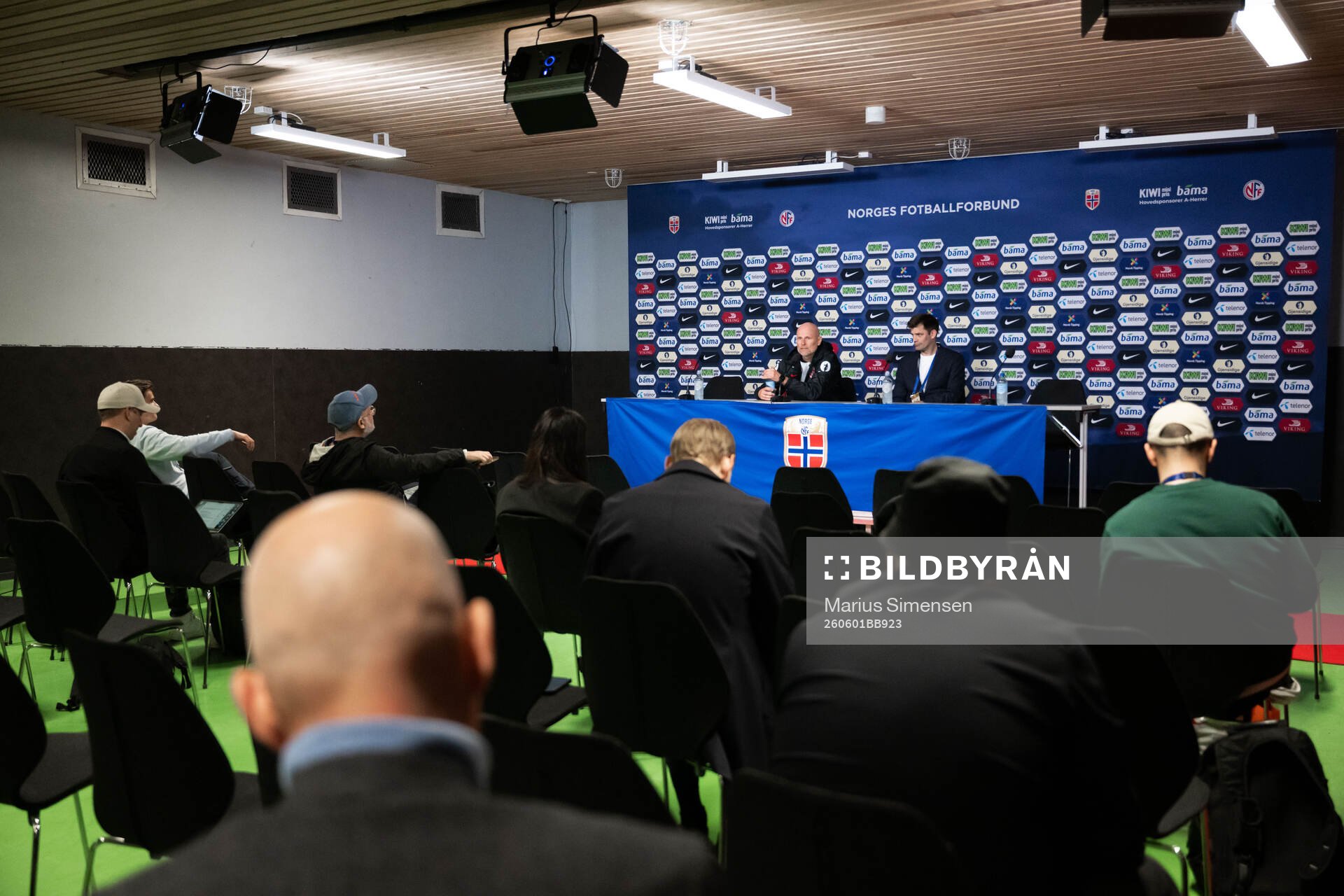 Head coach Ståle Solbakken of Norway