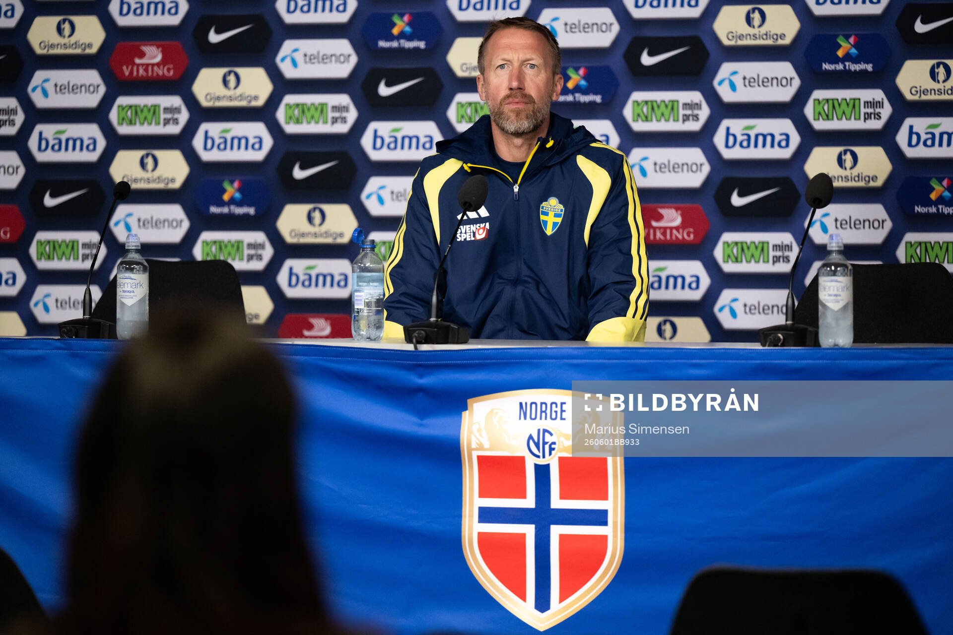 Head coach Graham Potter of Sweden