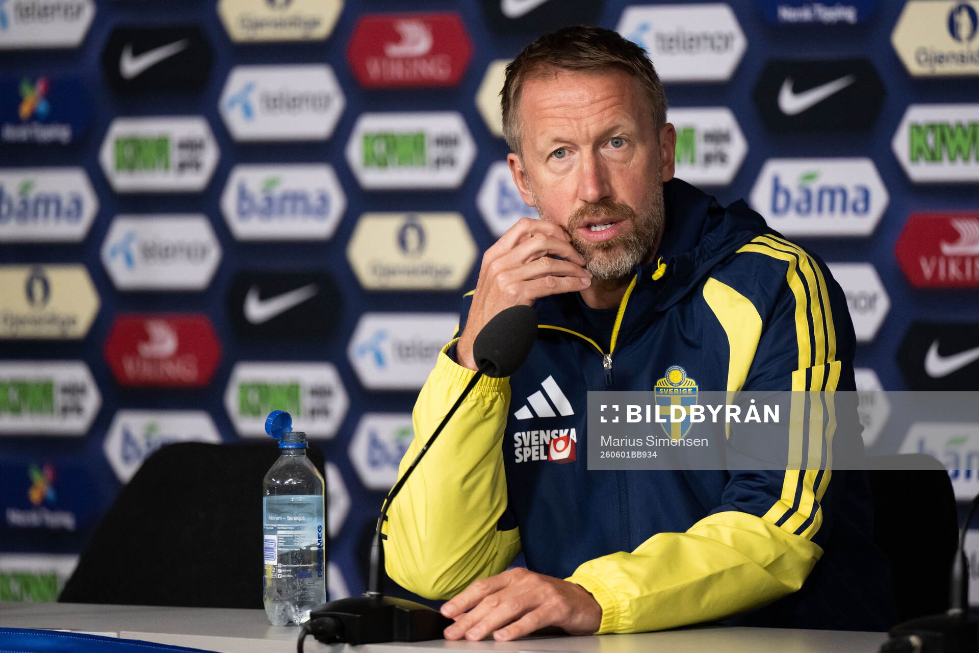 Head coach Graham Potter of Sweden