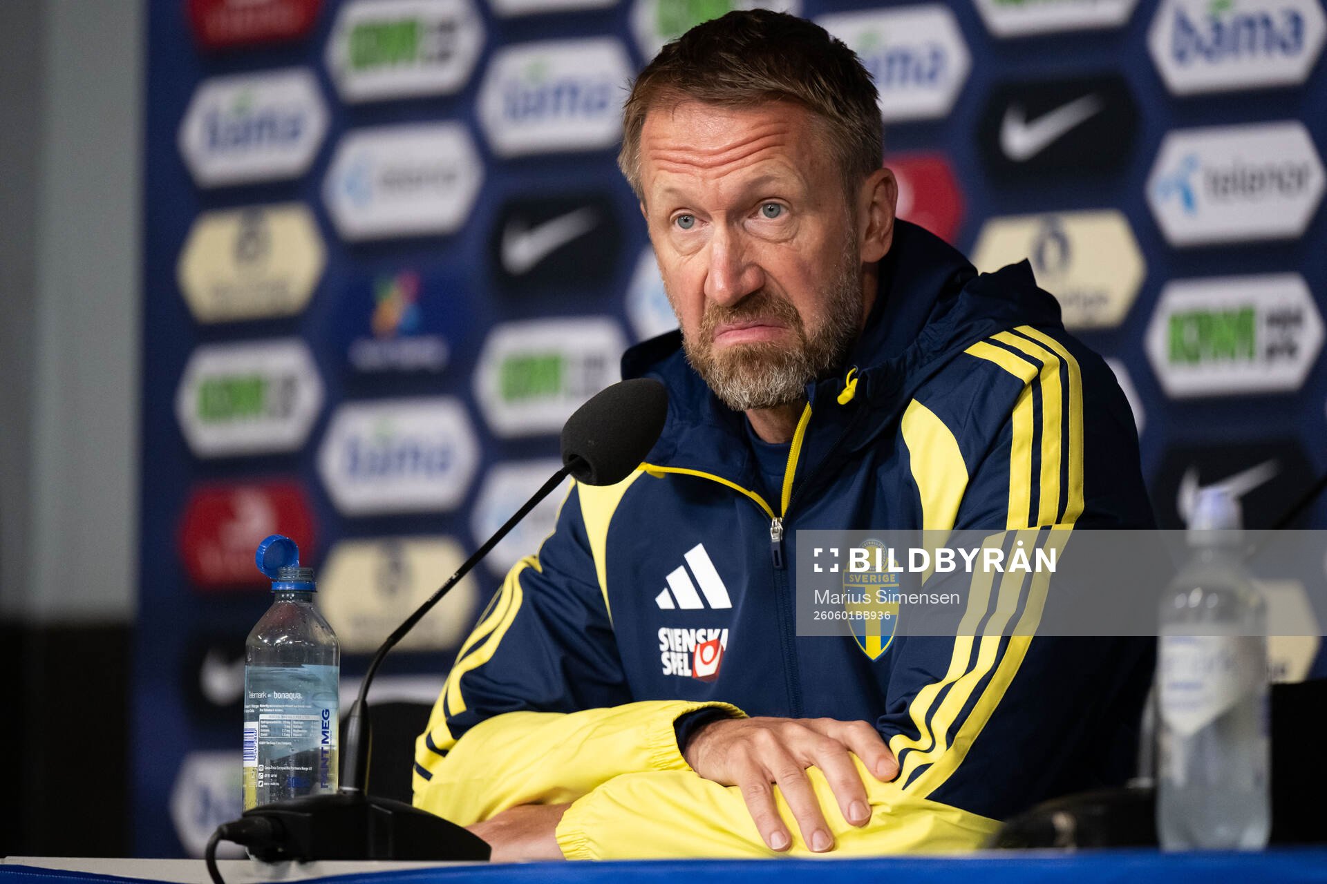 Head coach Graham Potter of Sweden