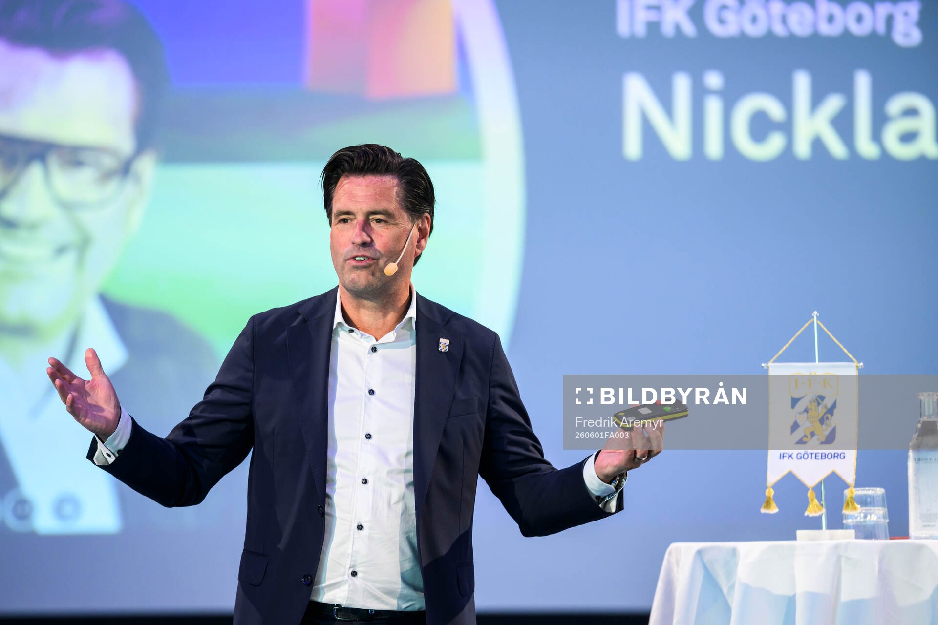 IFK Göteborgs blivande klubbdirektör Nicklas Lauwell