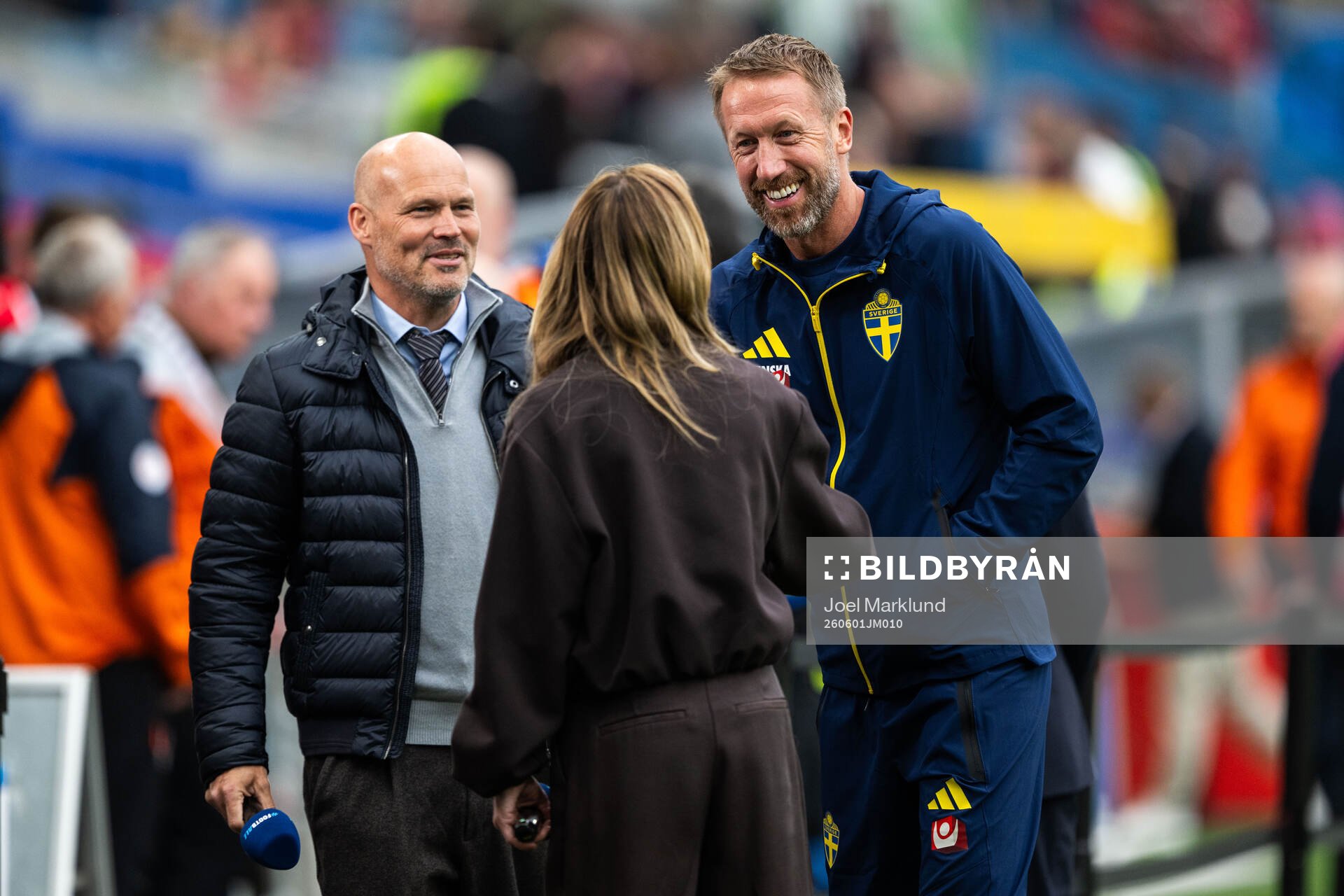 Fredrik Ljungberg and Frida Nordstrand of Viaplay with Head