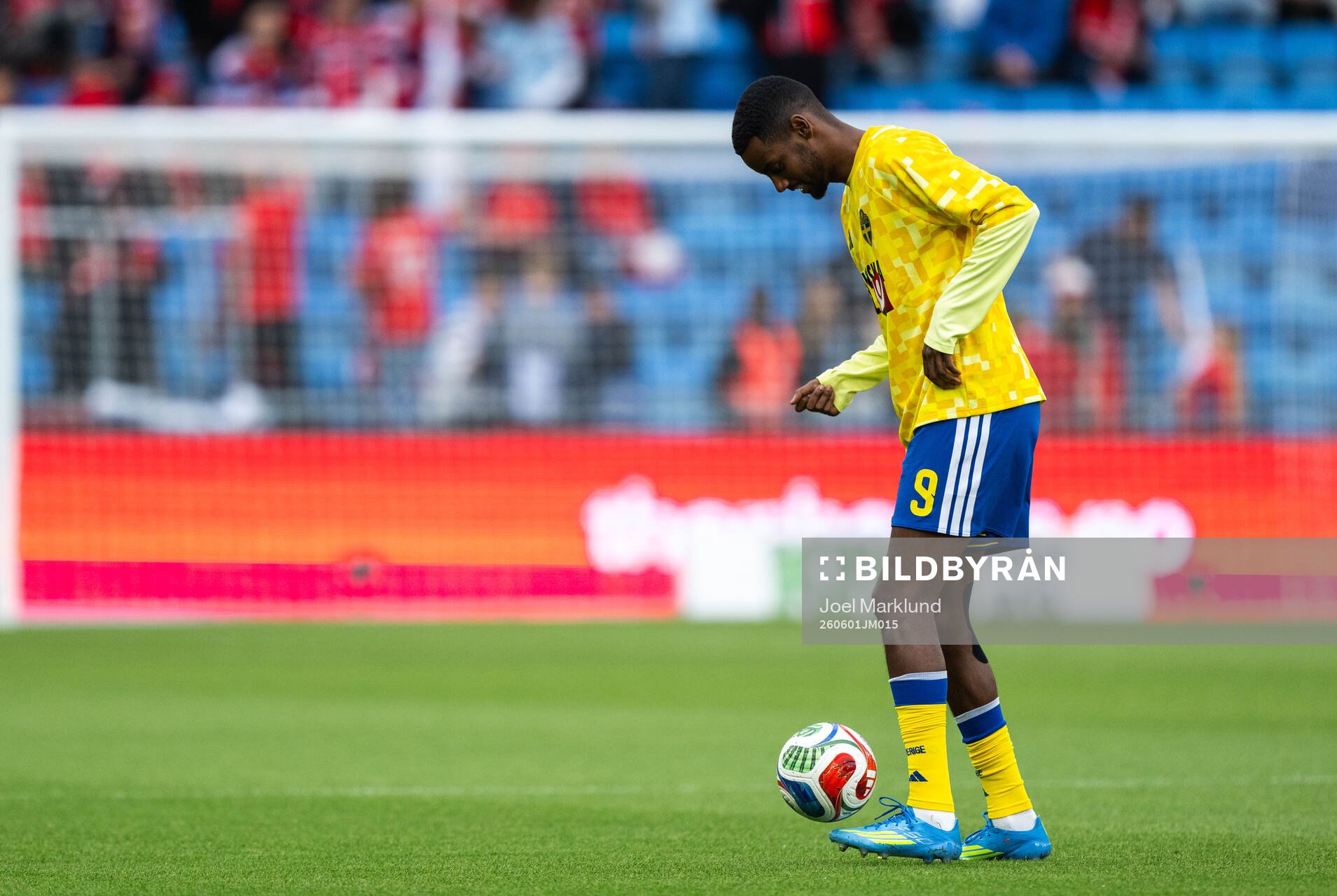 Alexander Isak of Sweden