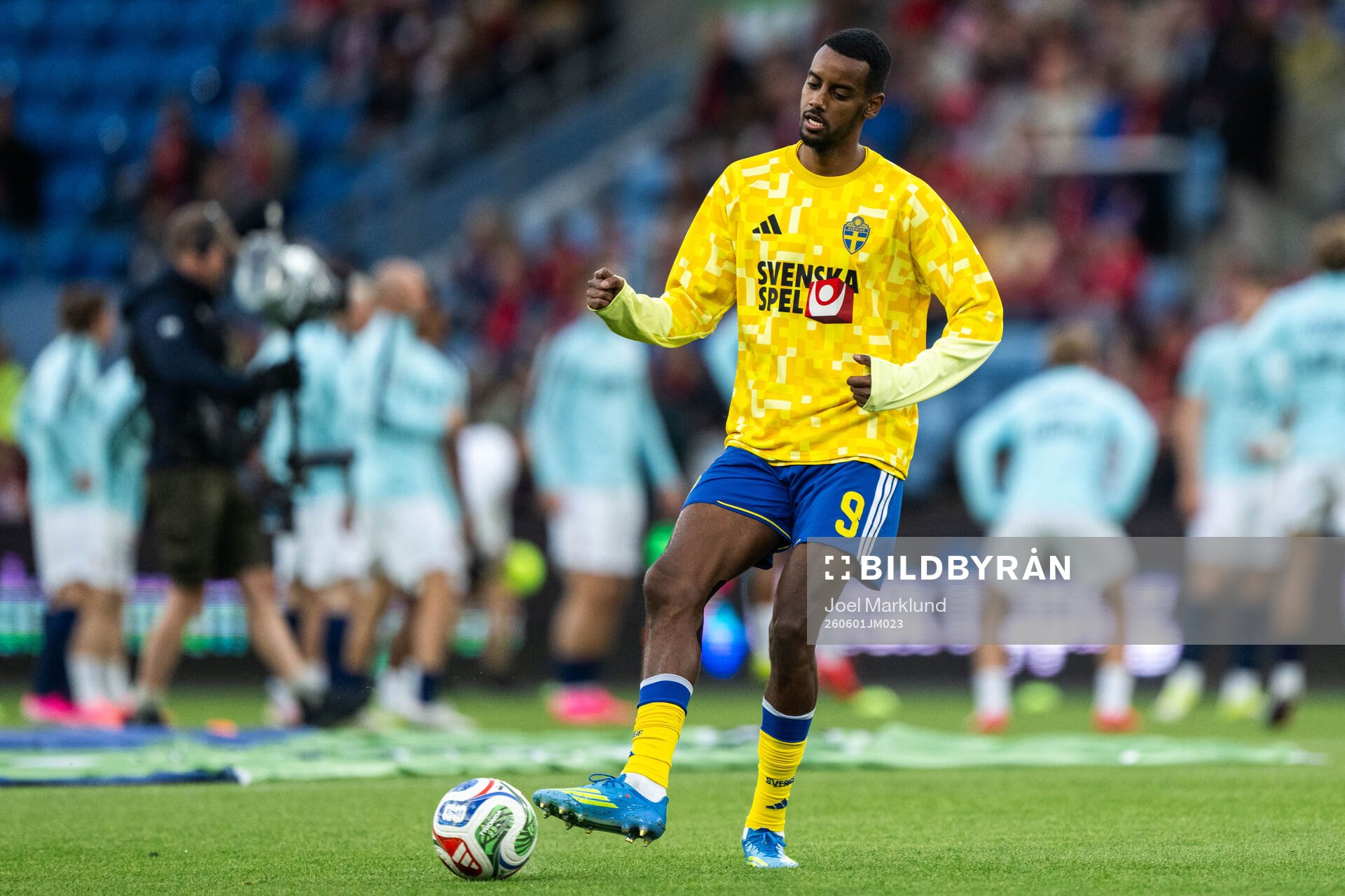 Alexander Isak of Sweden