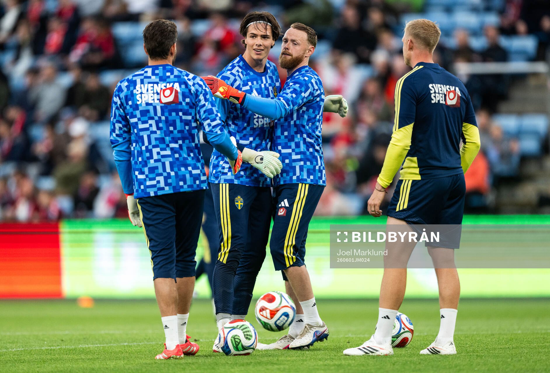 Goalkeeper Kristoffer Nordfeldt, goalkeeper Jacob Widell