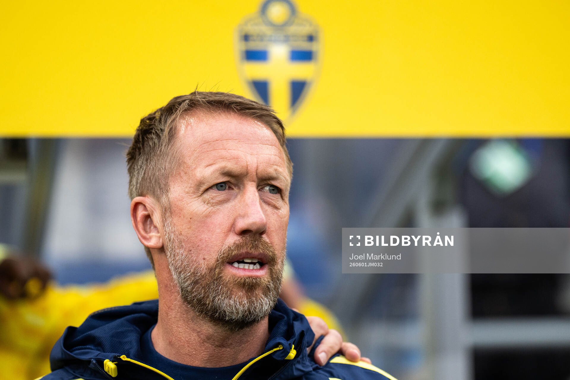 Head coach Graham Potter of Sweden