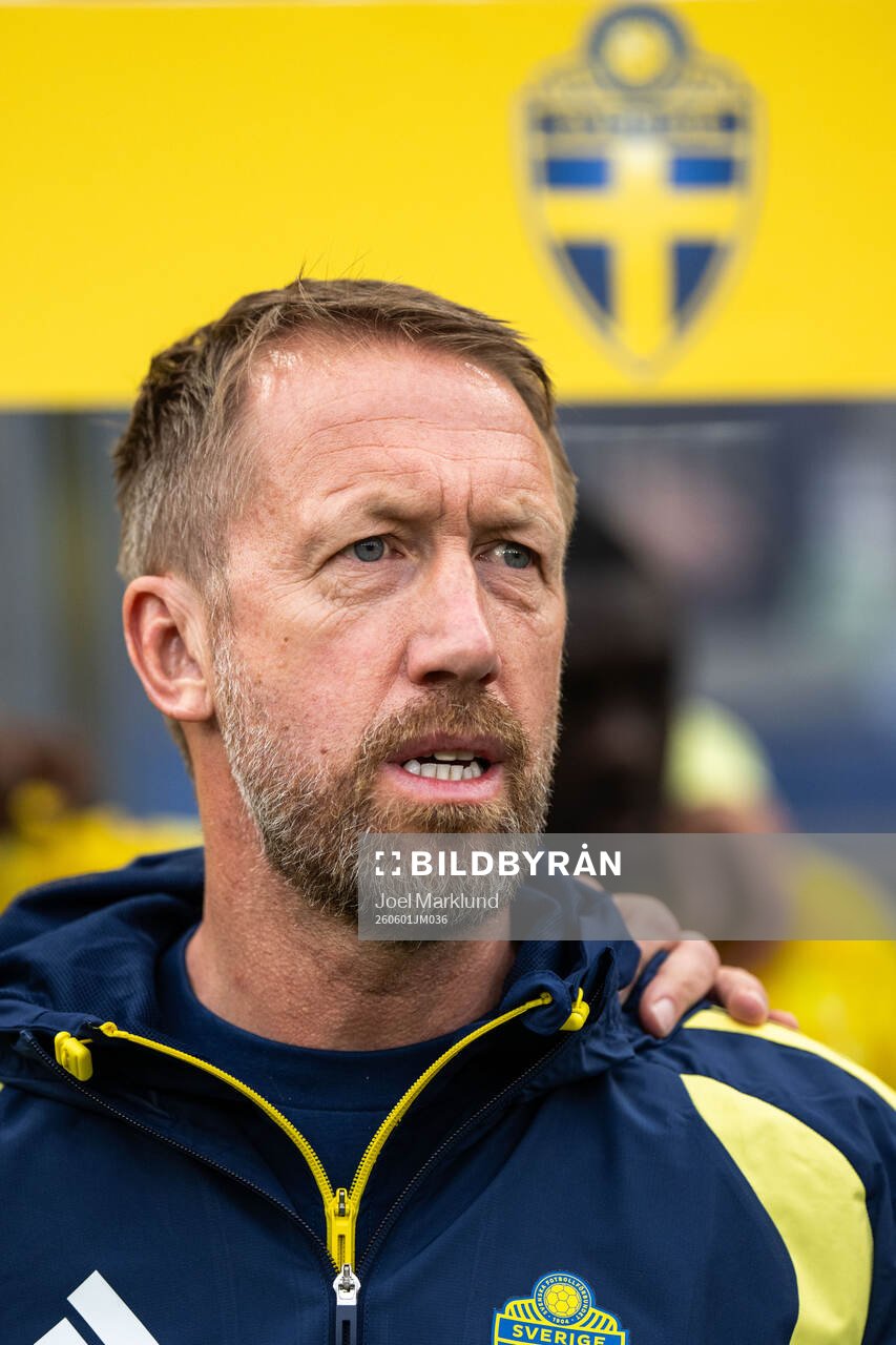 Head coach Graham Potter of Sweden