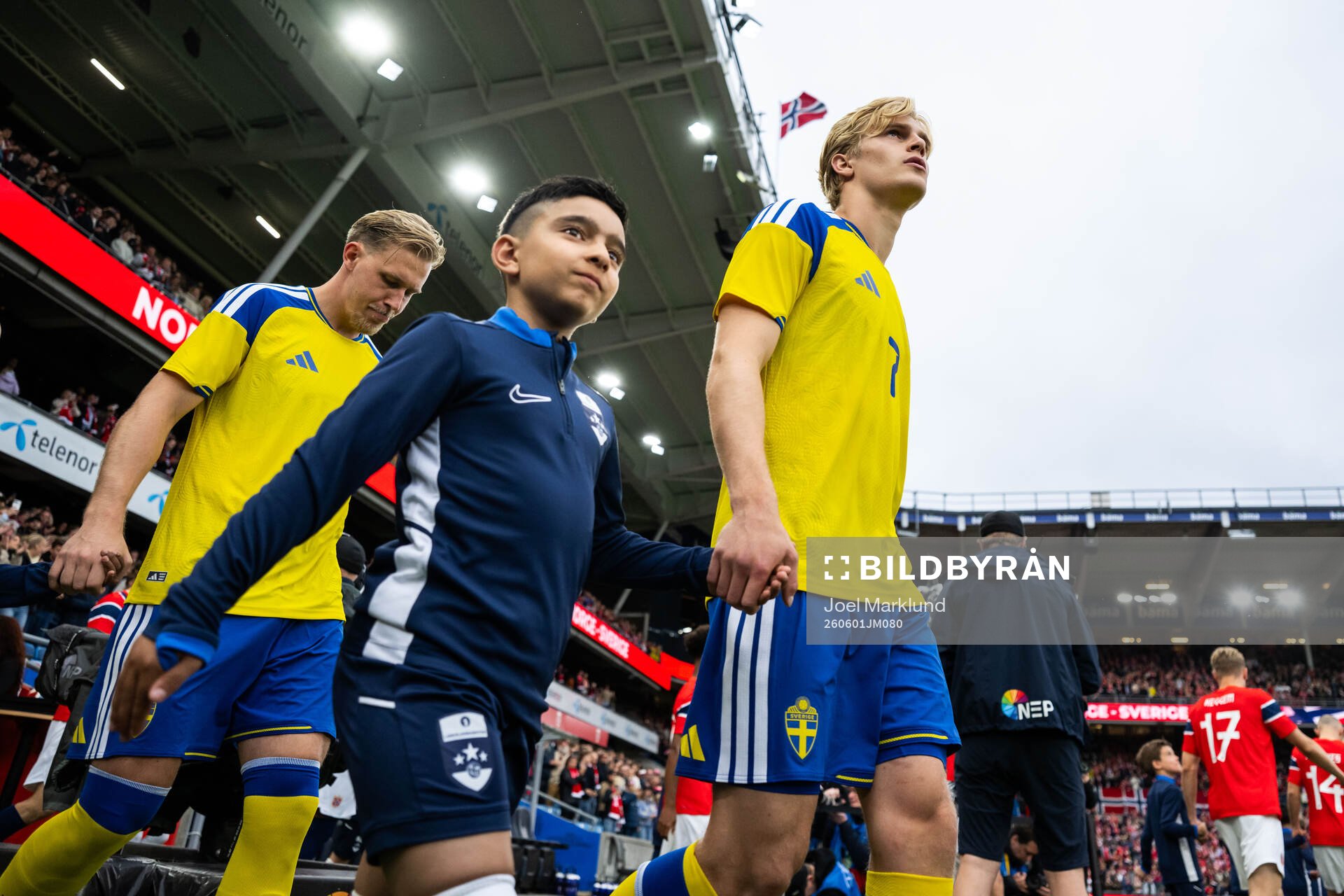 Herman Johansson and Lucas Bergvall of Sweden