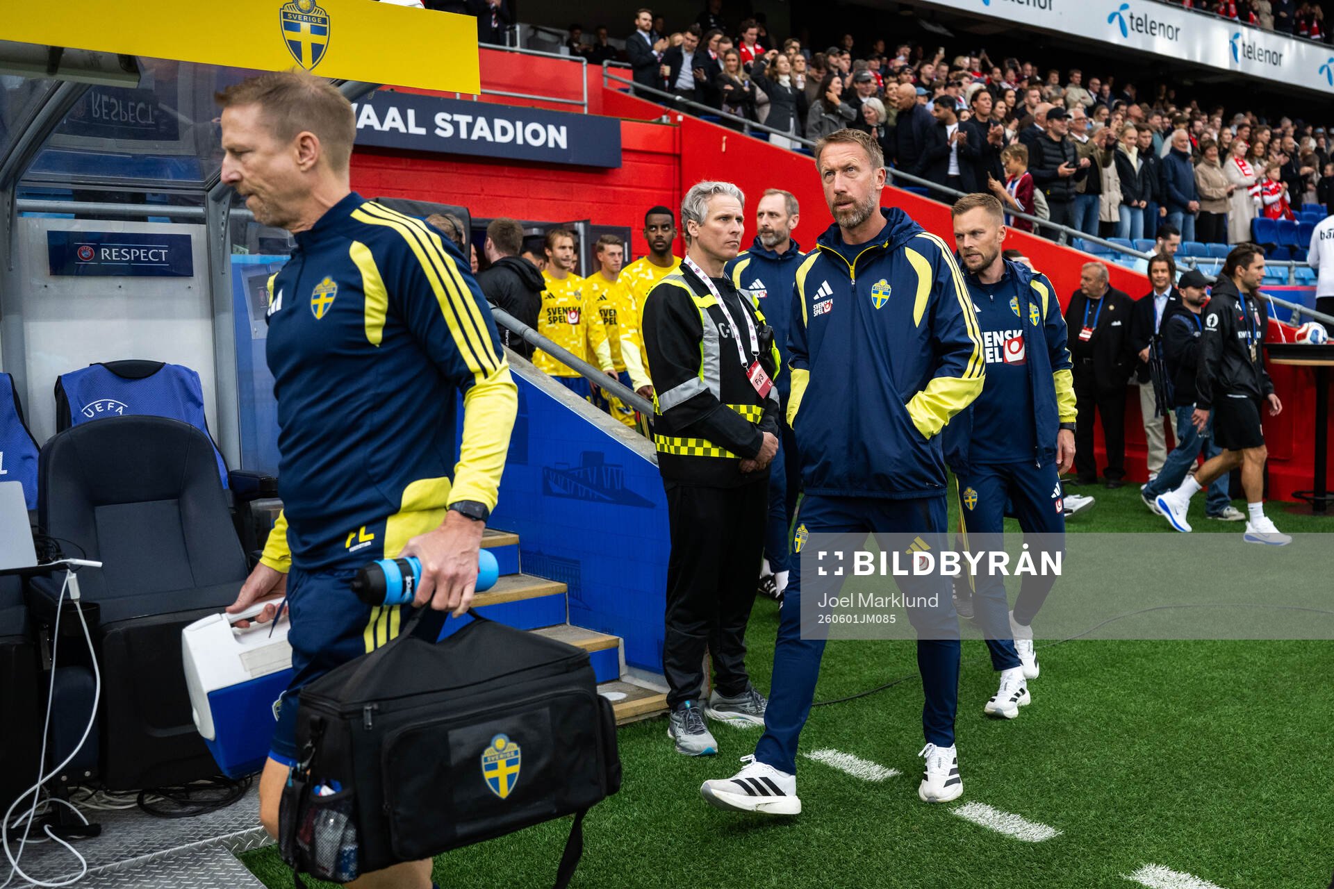 Head coach Graham Potter of Sweden