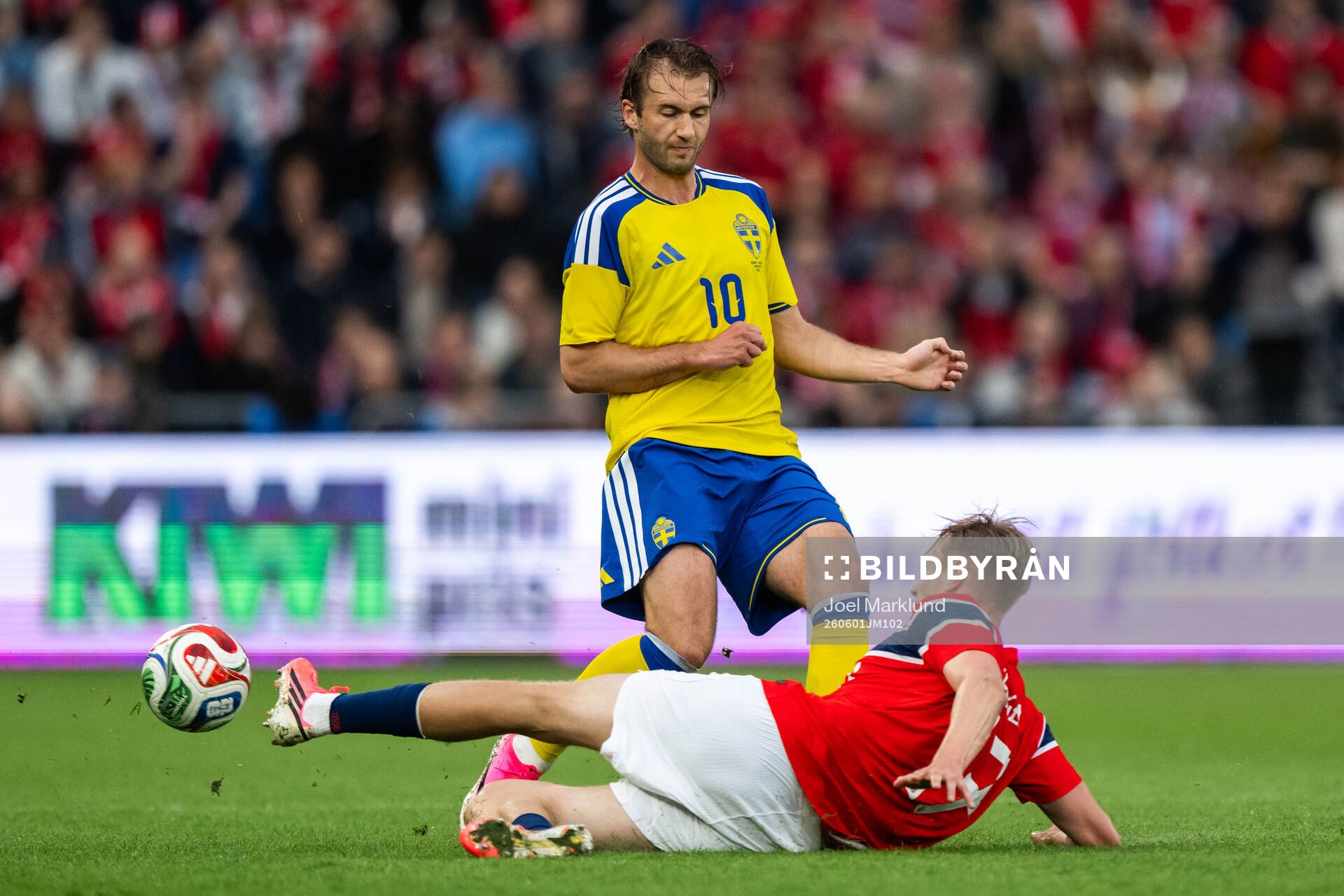 Benjamin Nygren of Sweden and Torbjørn Lysaker Heggem of