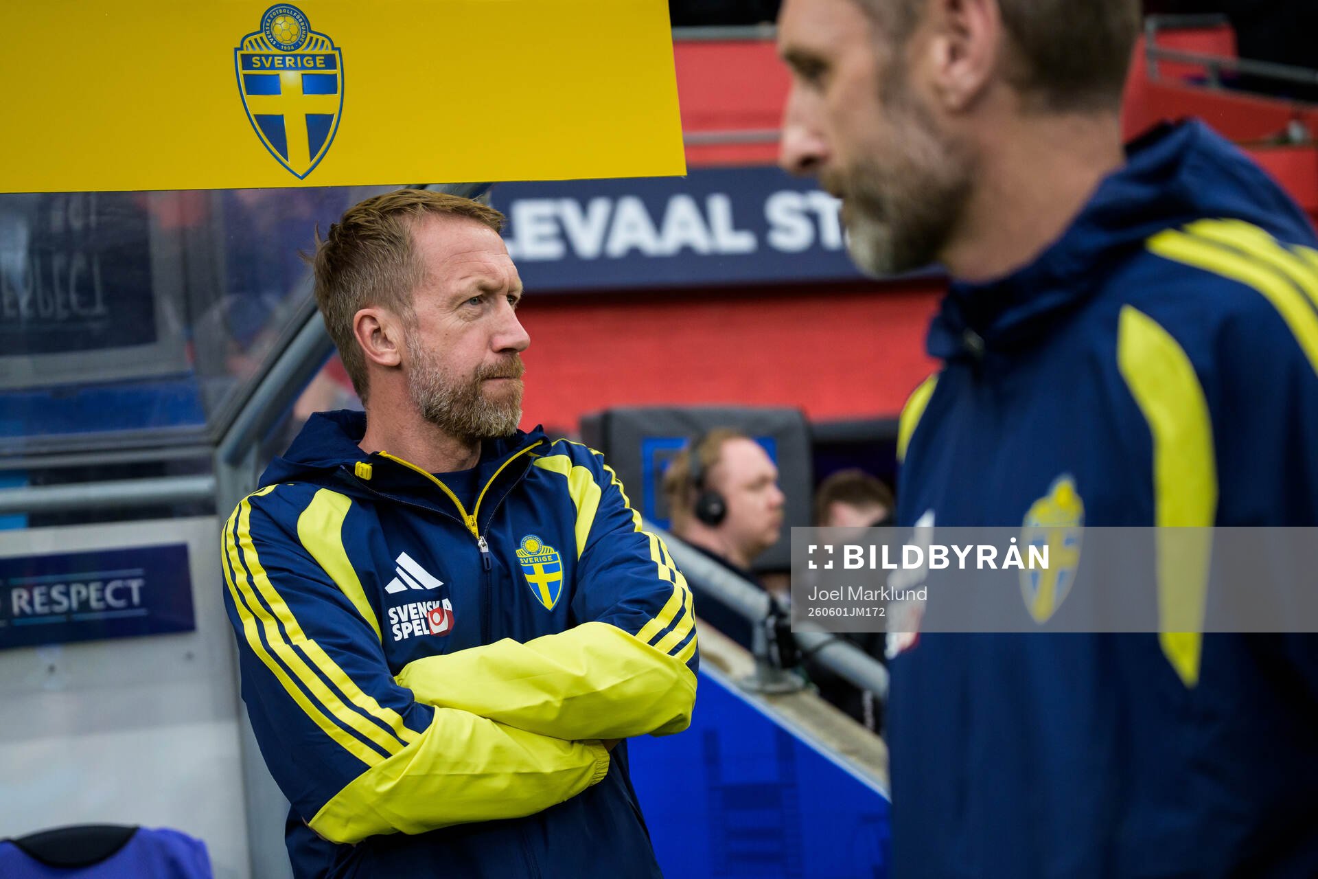 Head coach Graham Potter of Sweden