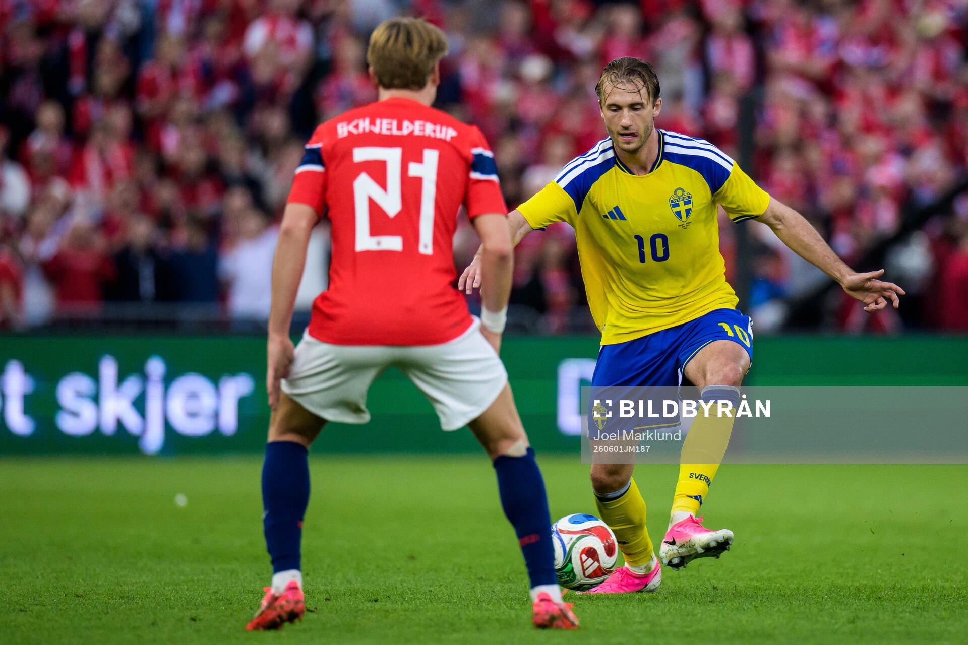 Andreas Schjelderup of Norway and Benjamin Nygren of Sweden