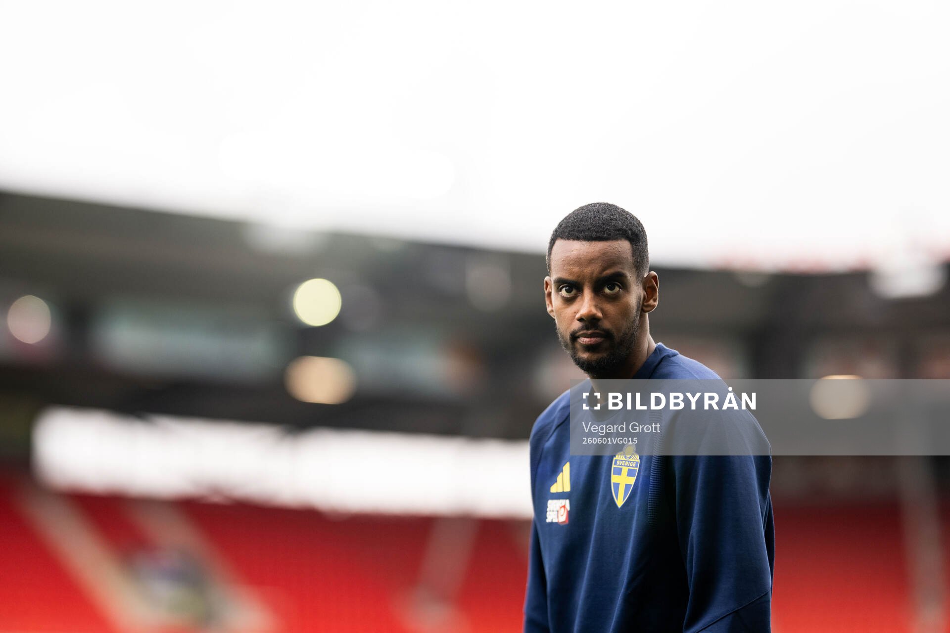 Alexander Isak of Sweden