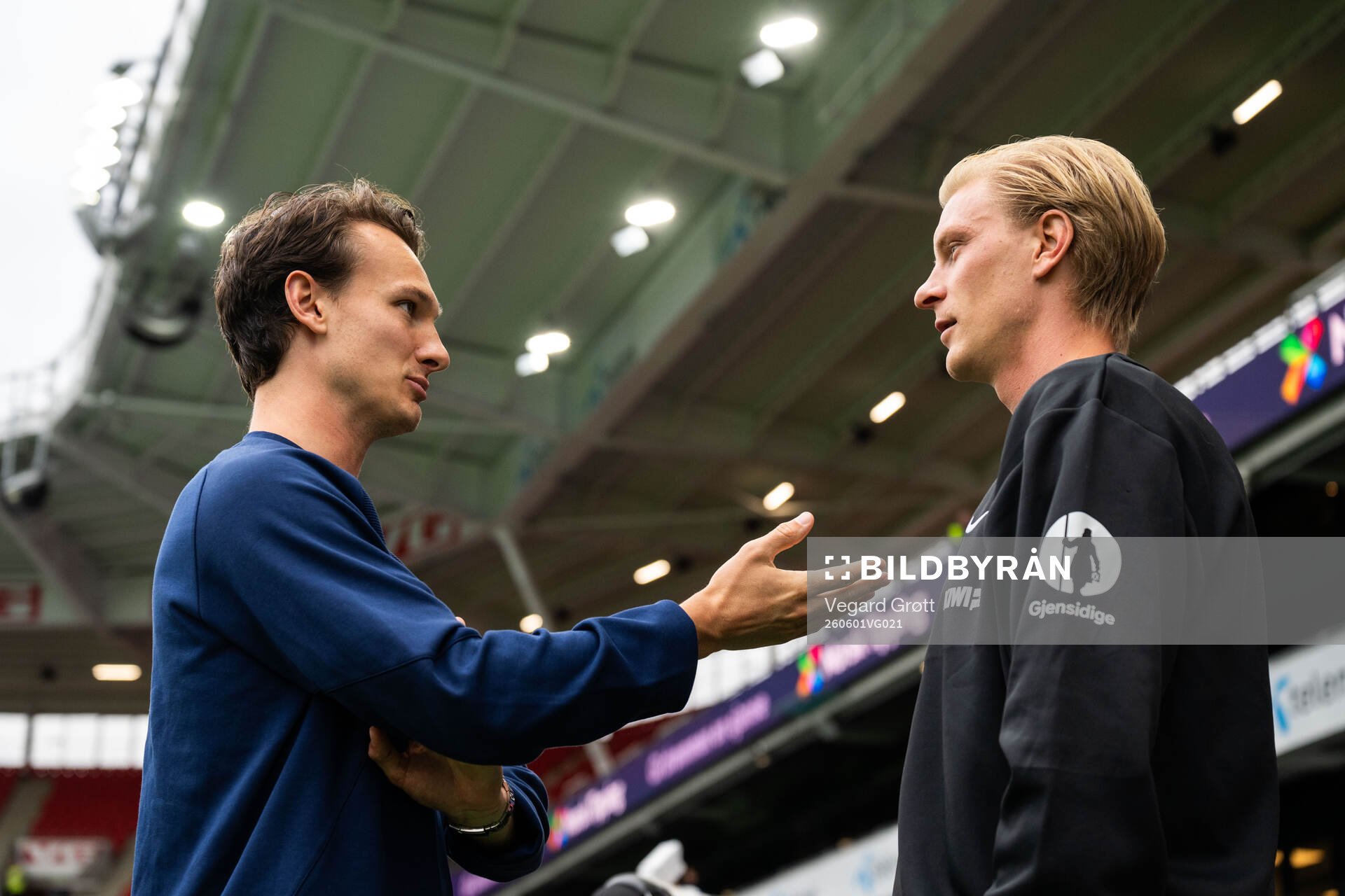 Hjalmar Ekdal of Sweden and Morten Thorsby of Norway