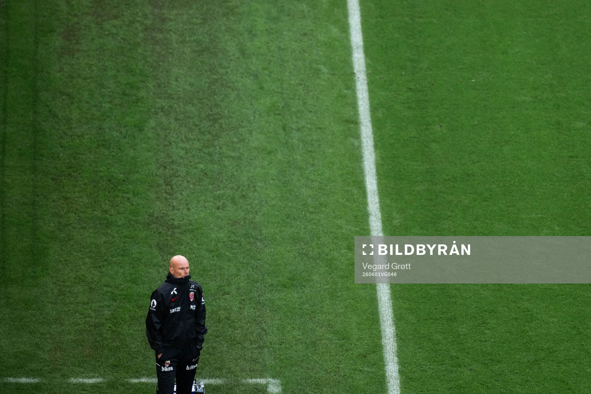 Head coach Ståle Solbakken of Norway