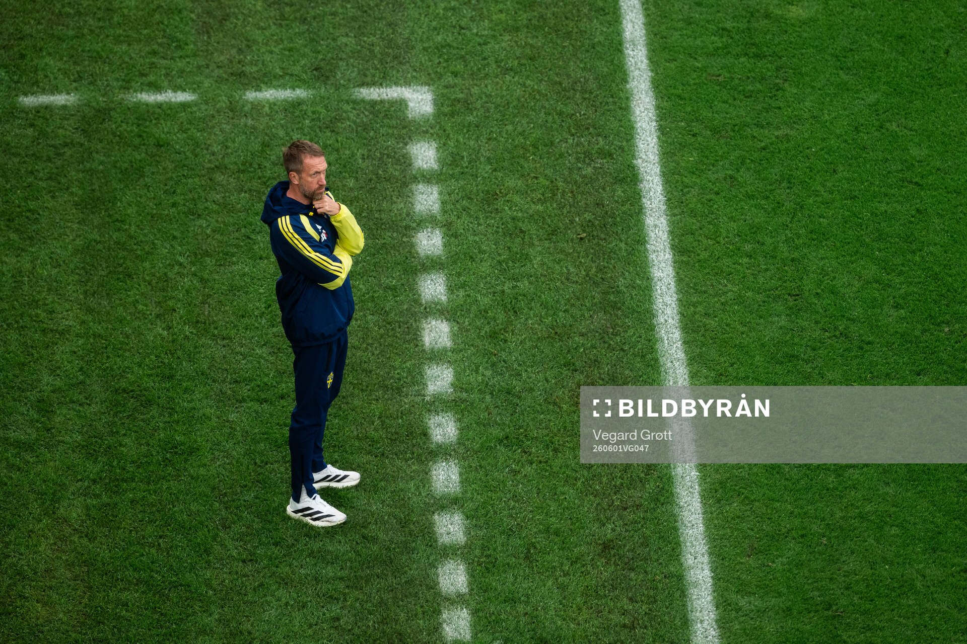 Head coach Graham Potter of Sweden