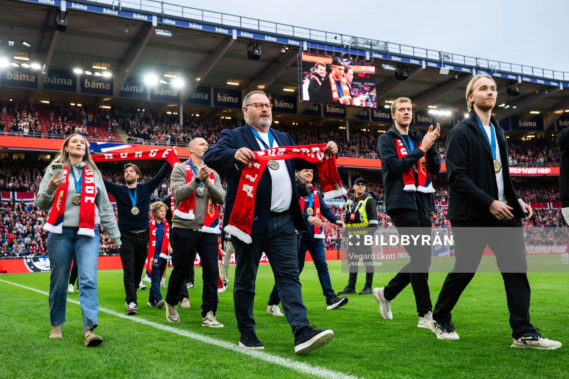 Head coach Petter Thoresen of the Norwegian national ice