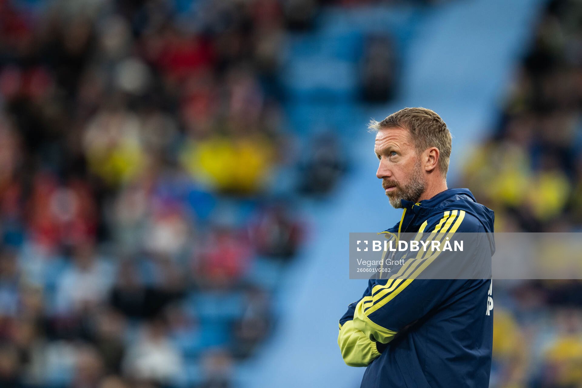 Head coach Graham Potter of Sweden