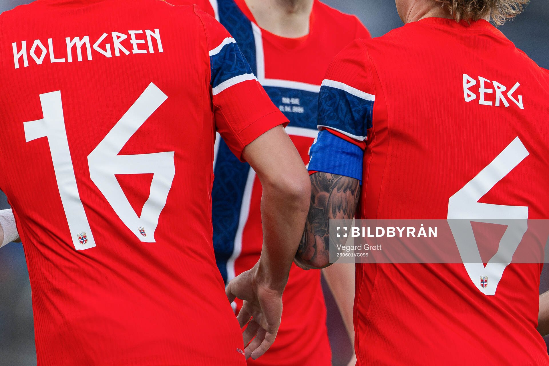 Marcus Holmgren Pedersen and Patrick Berg of Norway