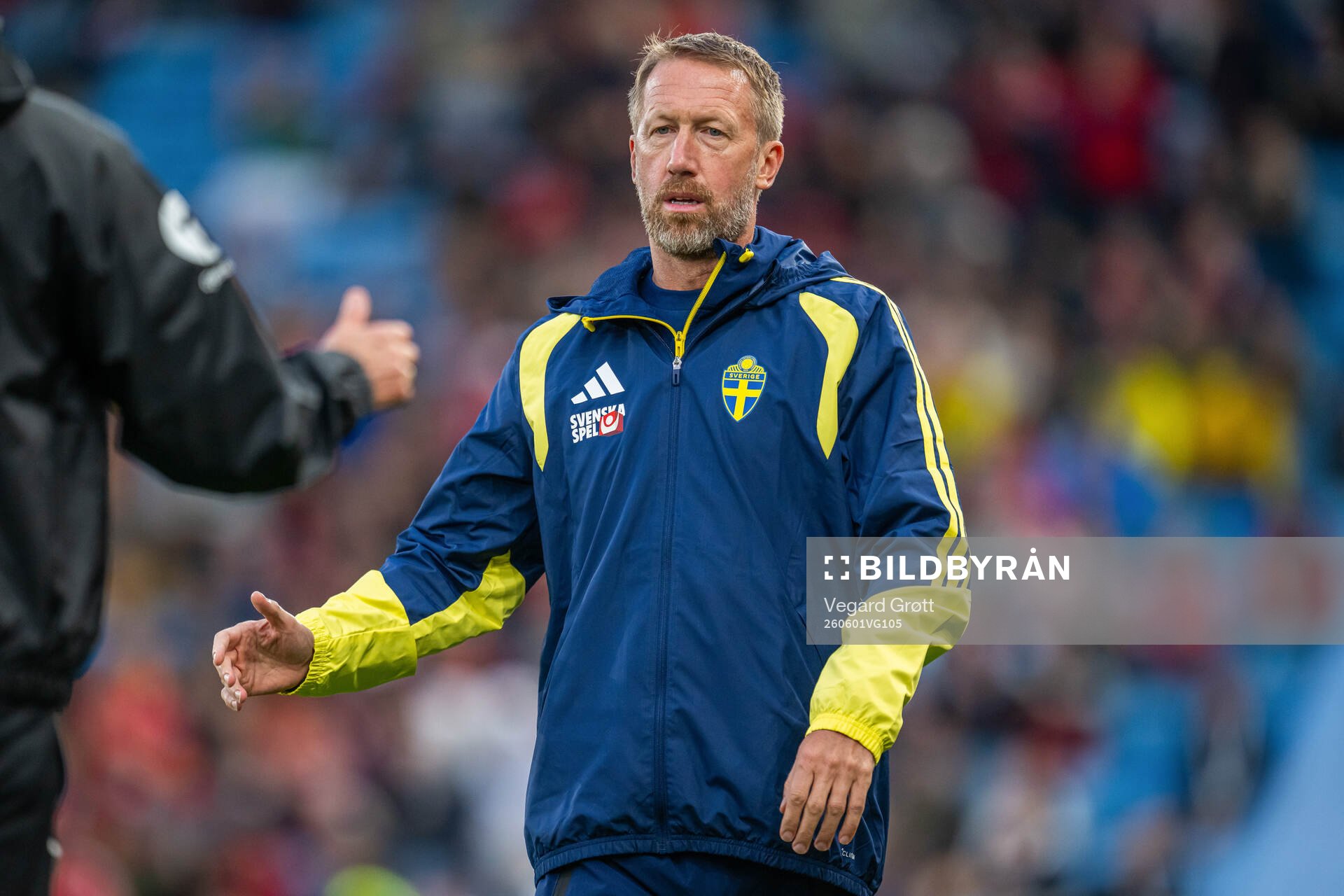 Head coach Graham Potter of Sweden
