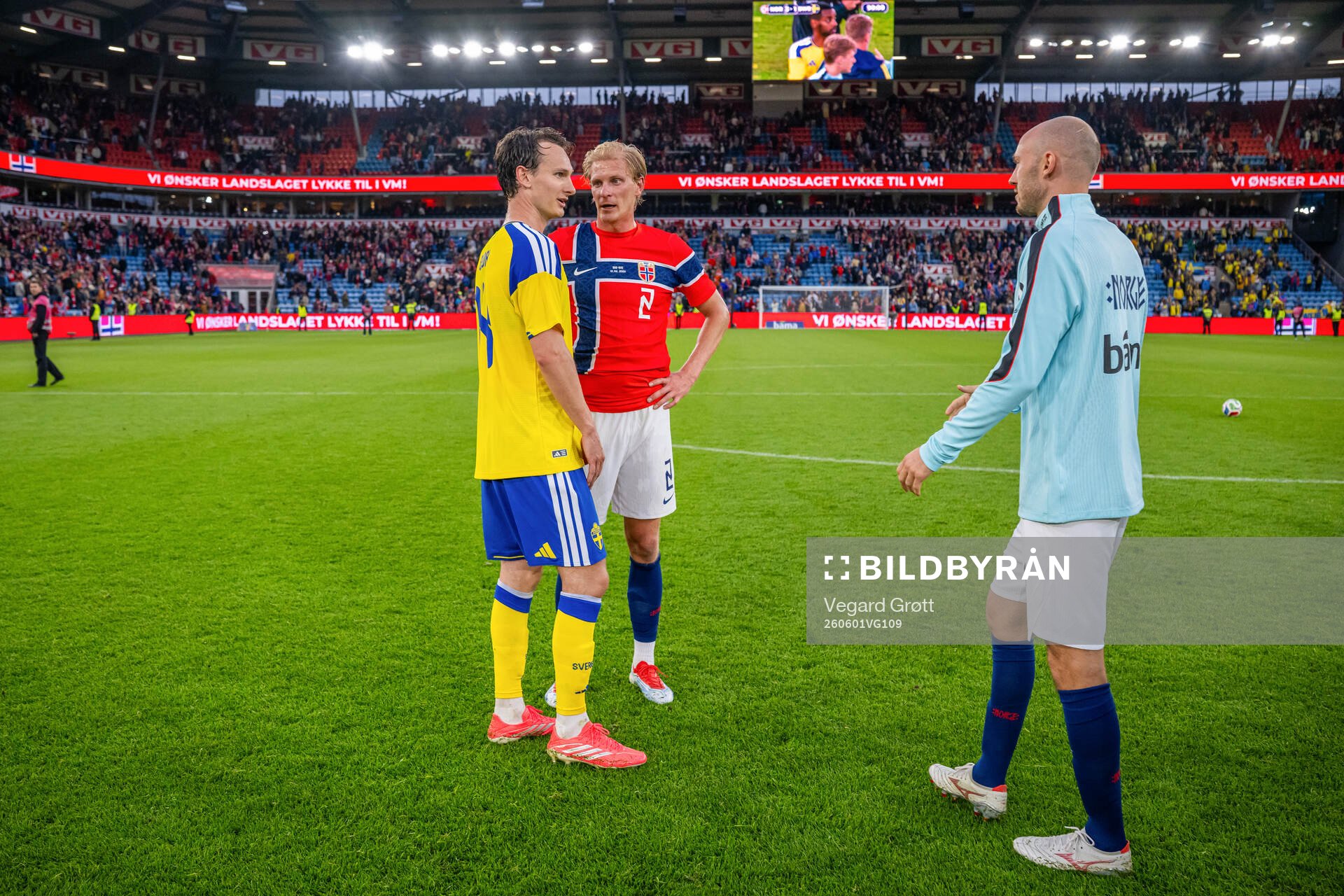 Hjalmar Ekdal of Sweden and Morten Thorsby of Norway
