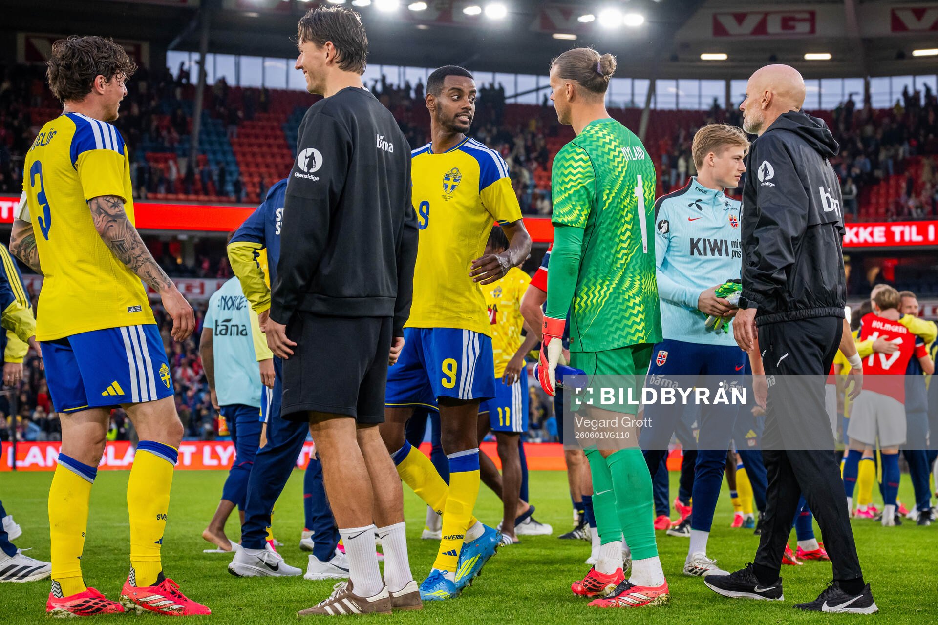 Alexander Isak of Sweden