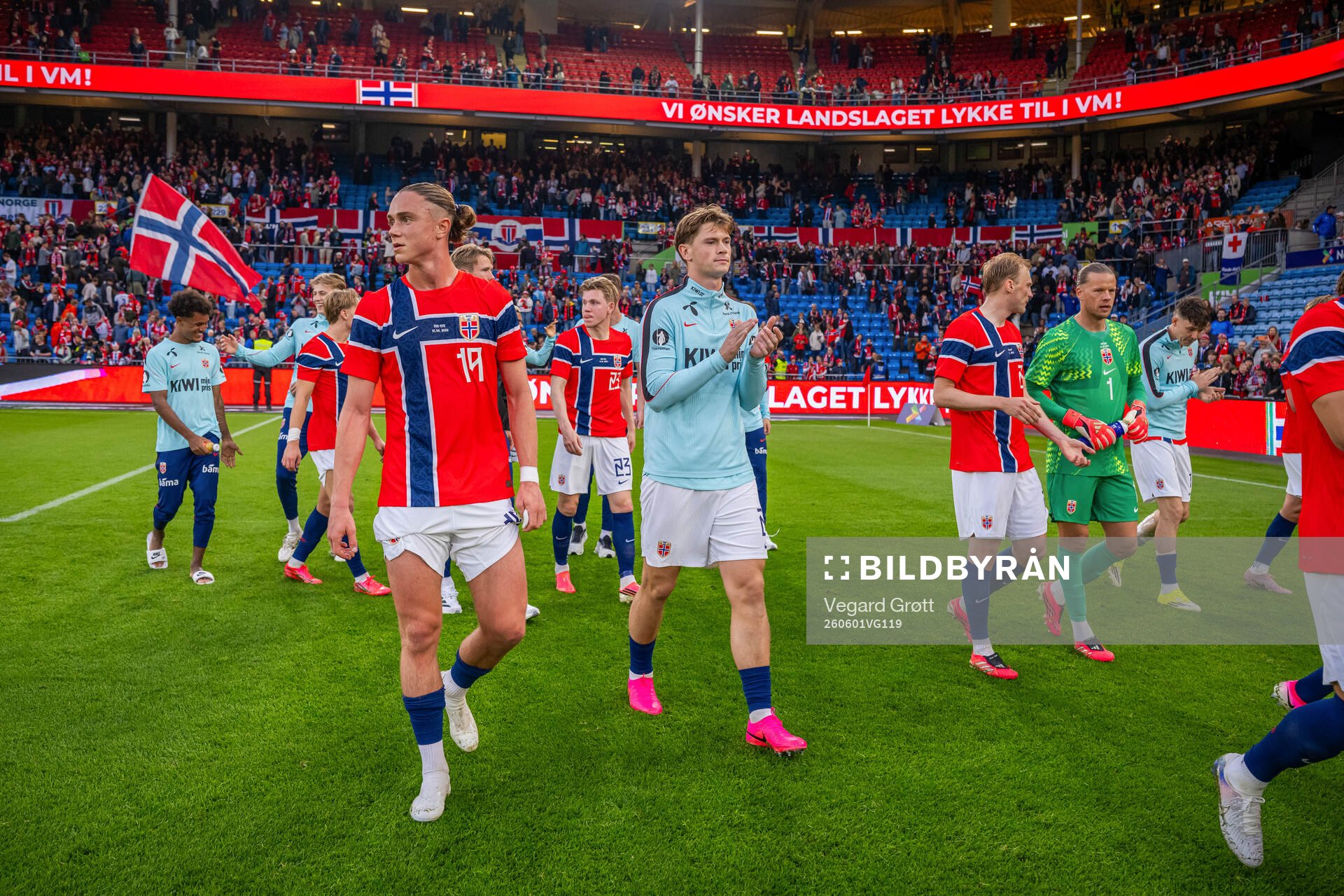 Thelo Aasgaard and Henrik Falchener of Norway