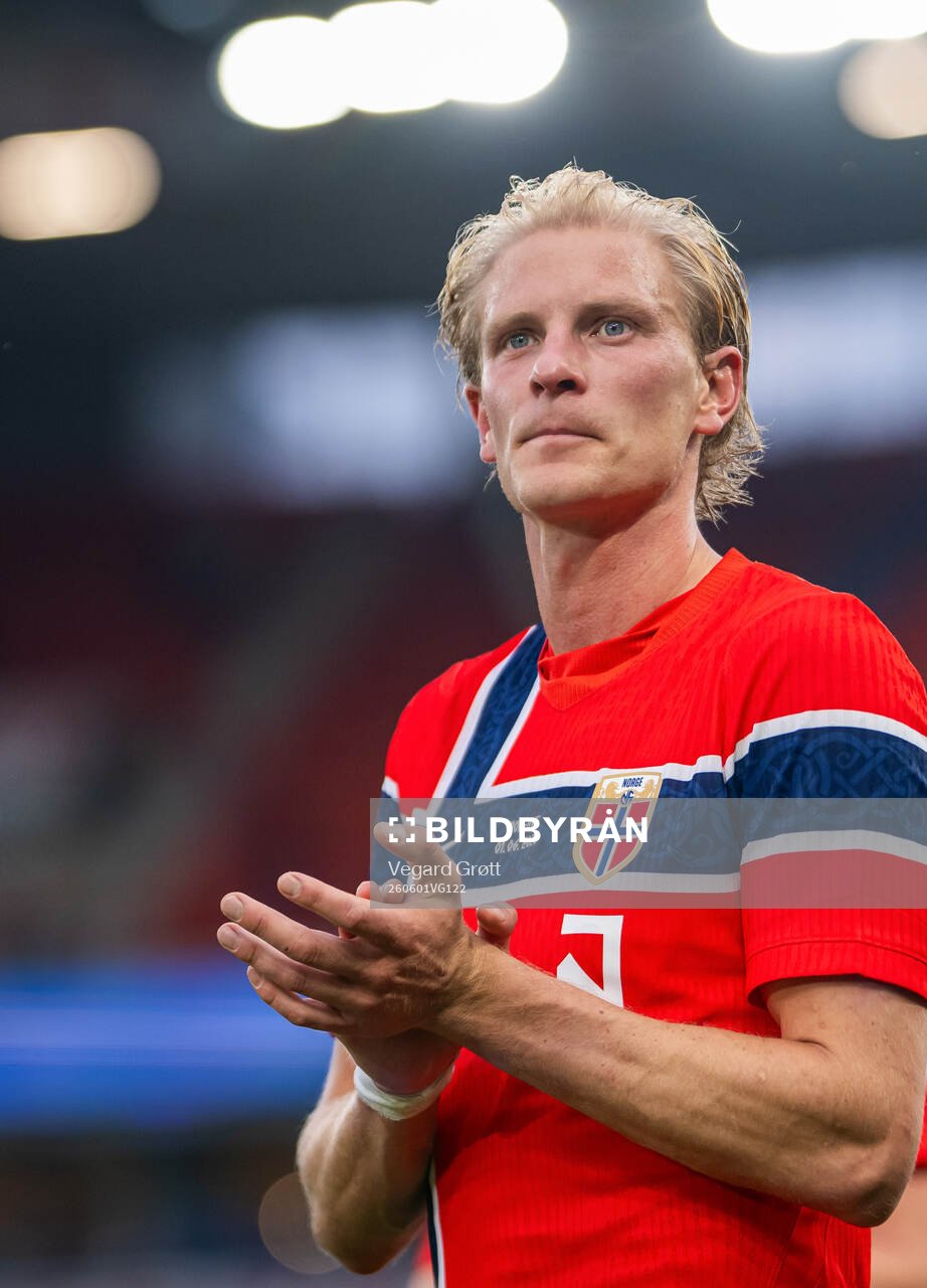 Morten Thorsby of Norway