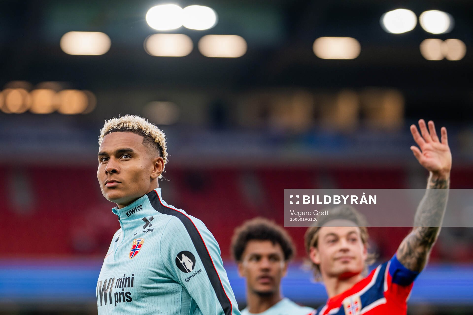 Antonio Nusa of Norway