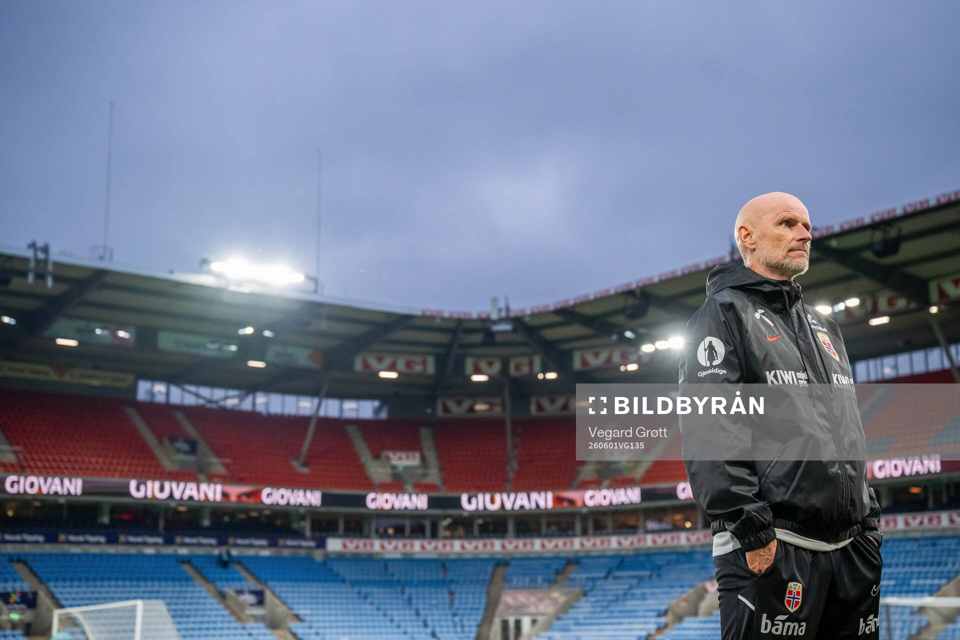 Head coach Ståle Solbakken of Norway