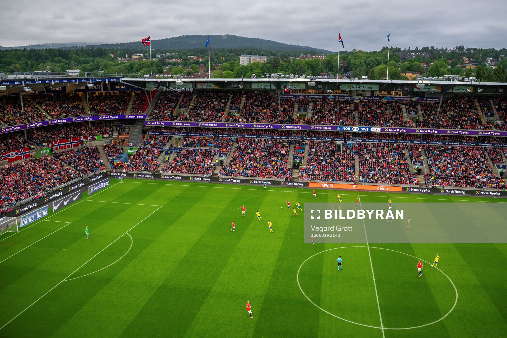 General view of Ullevaal Stadion