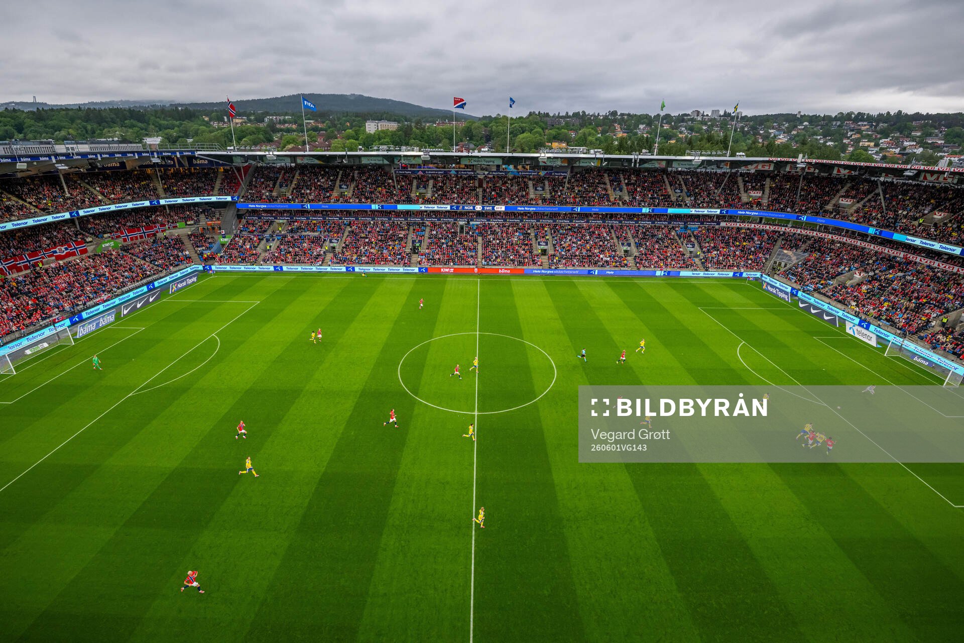 General view of Ullevaal Stadion