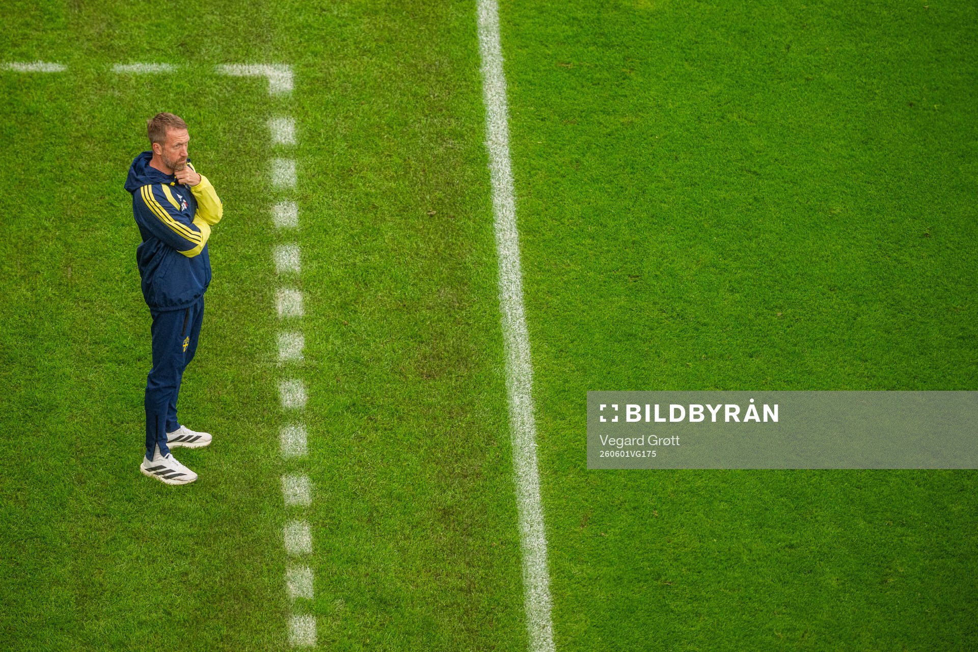 Head coach Graham Potter of Sweden