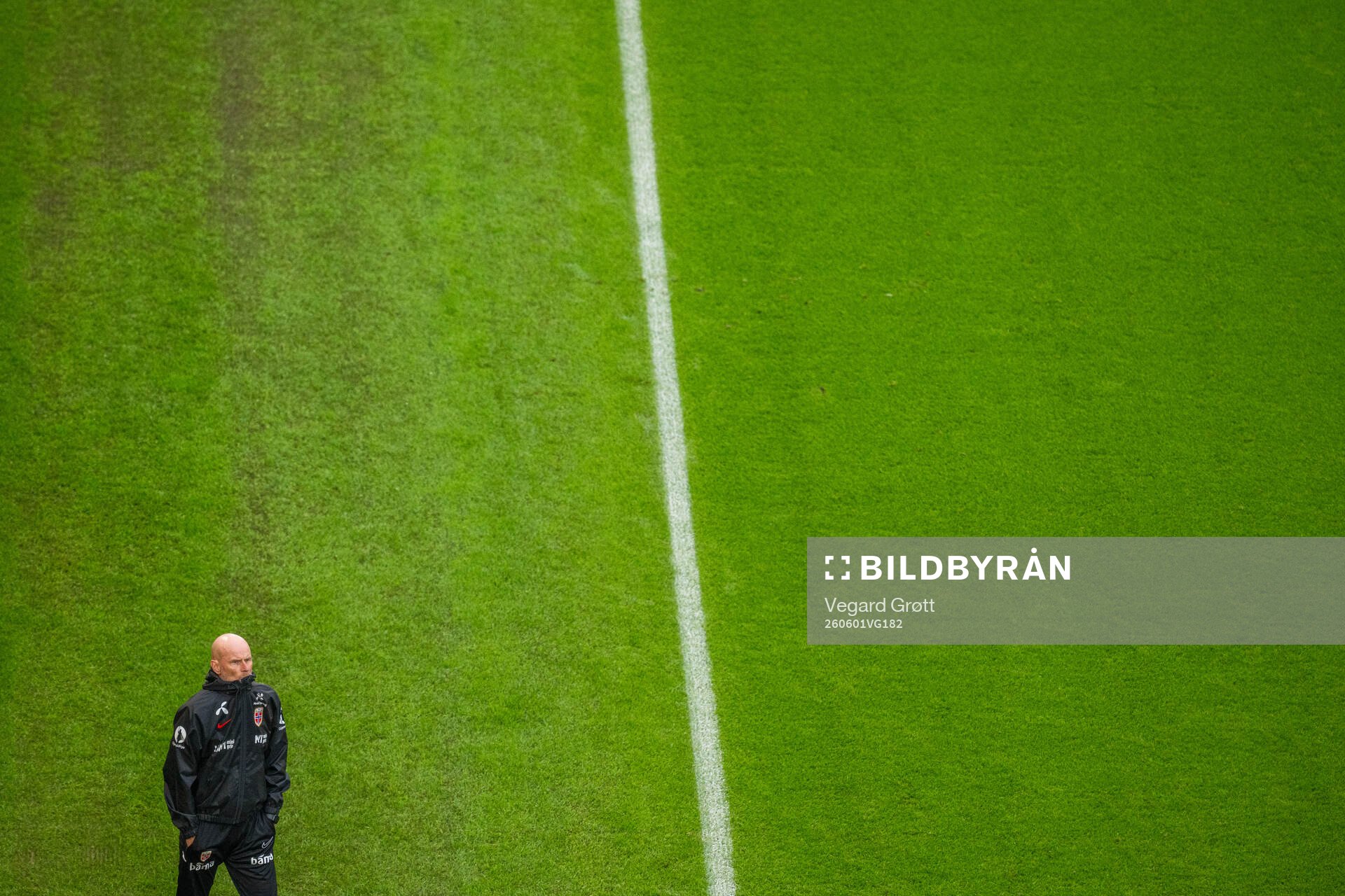 Head coach Ståle Solbakken of Norway